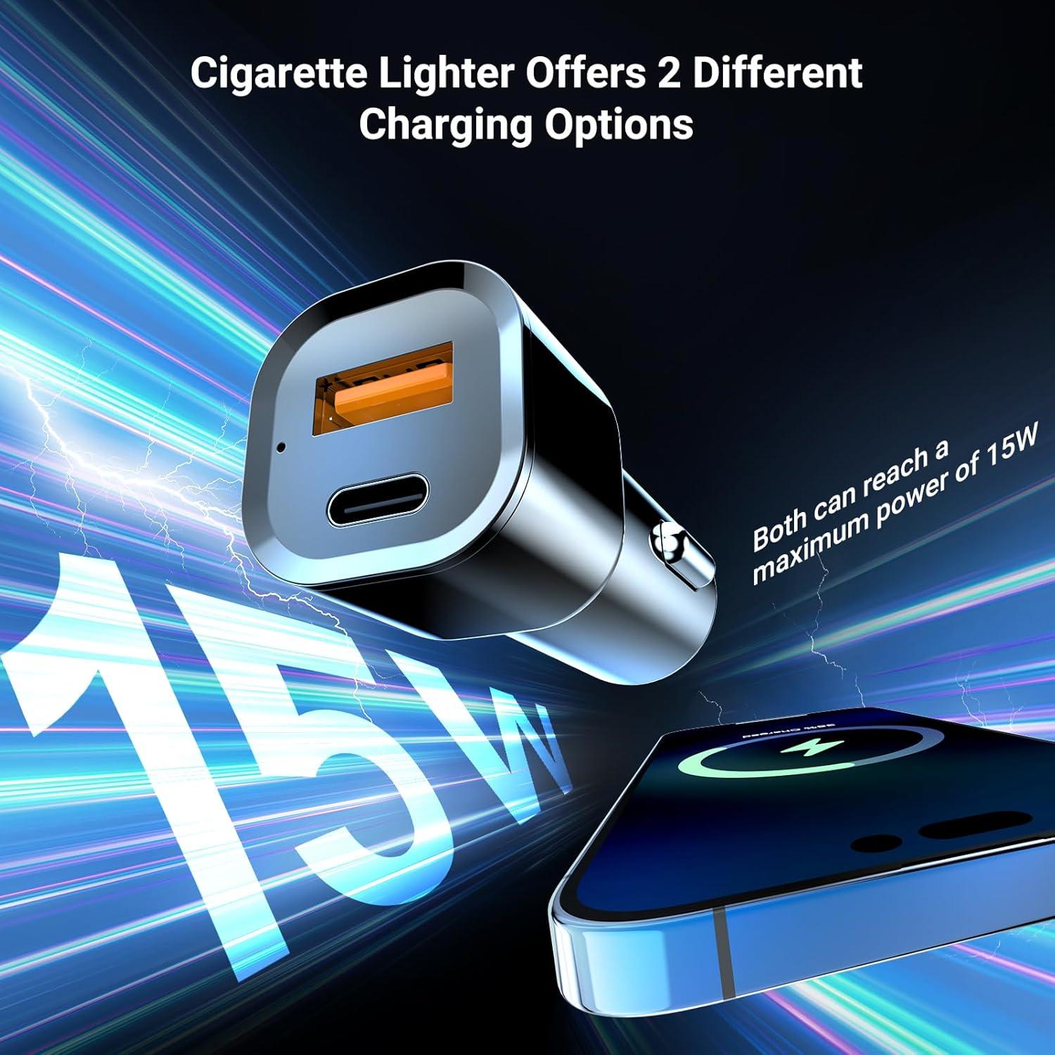 Soporte de Taza Magnético This Hill Cargador Inalámbrico 15W