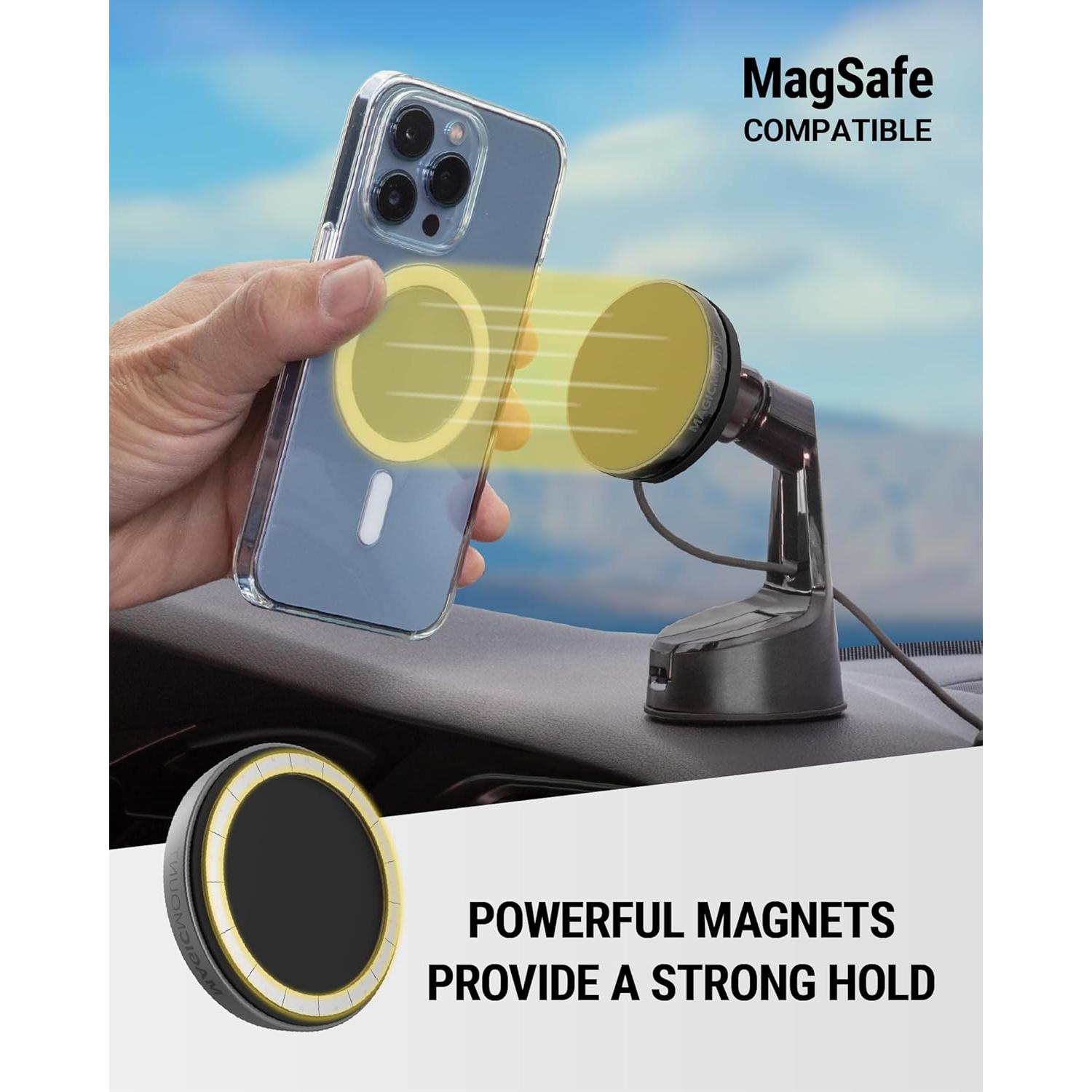 Soporte Magnético Inalámbrico Scosche MagicMount Elite 10W