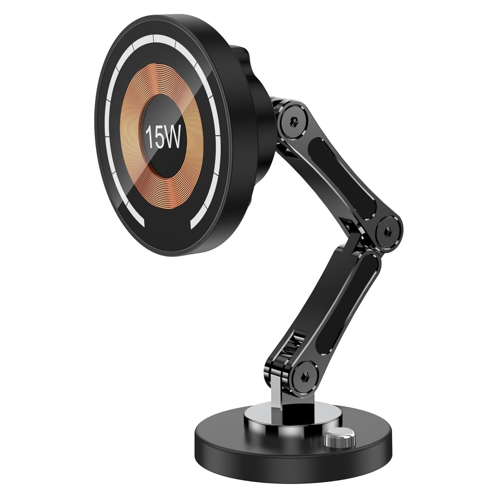 Soporte de Carga Magnético para Coche iAXBi 15W Inalámbrico