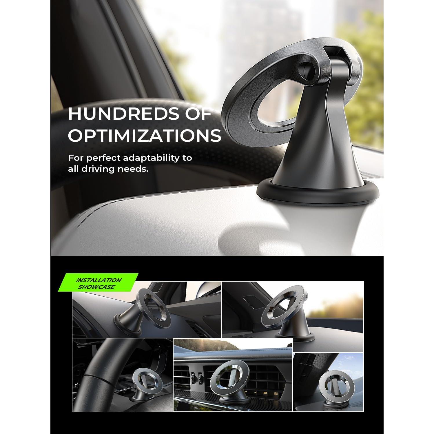 Soporte Magnético para Teléfono LISEN MagSafe Negro