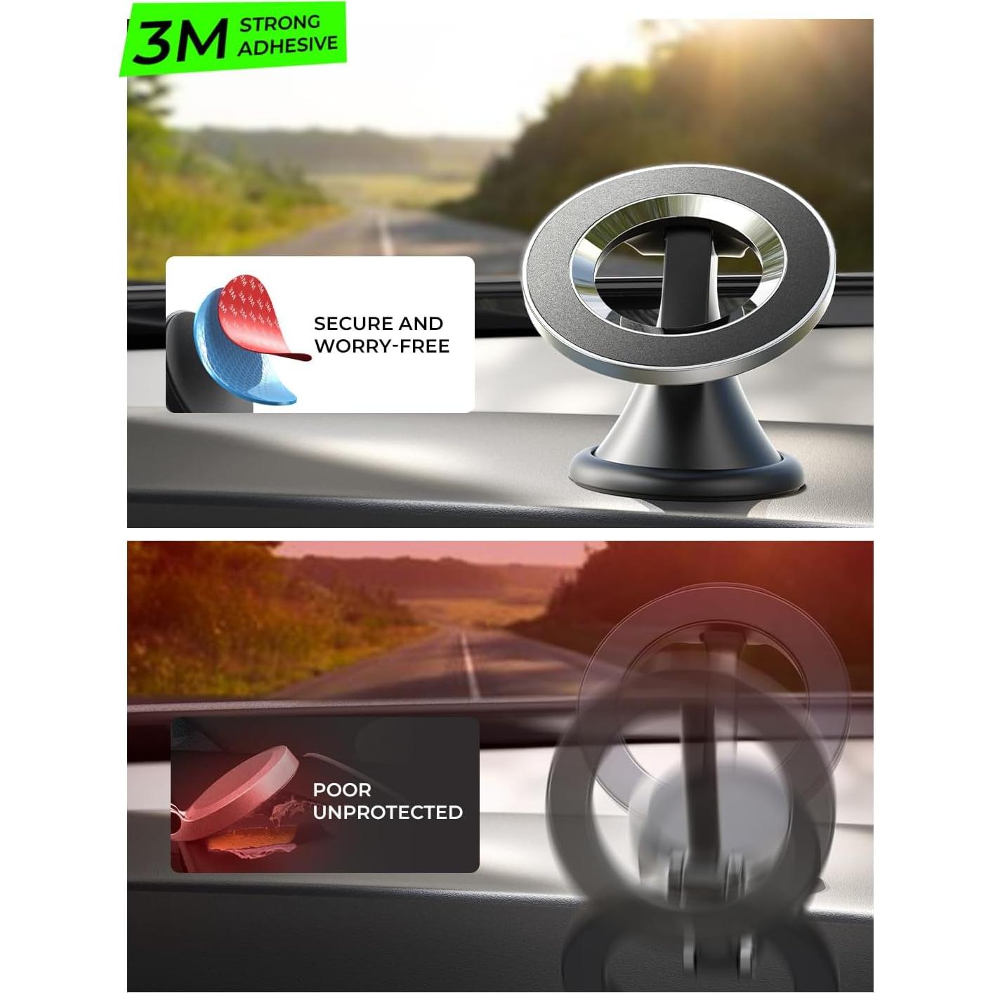 Soporte Magnético para Teléfono LISEN MagSafe Negro