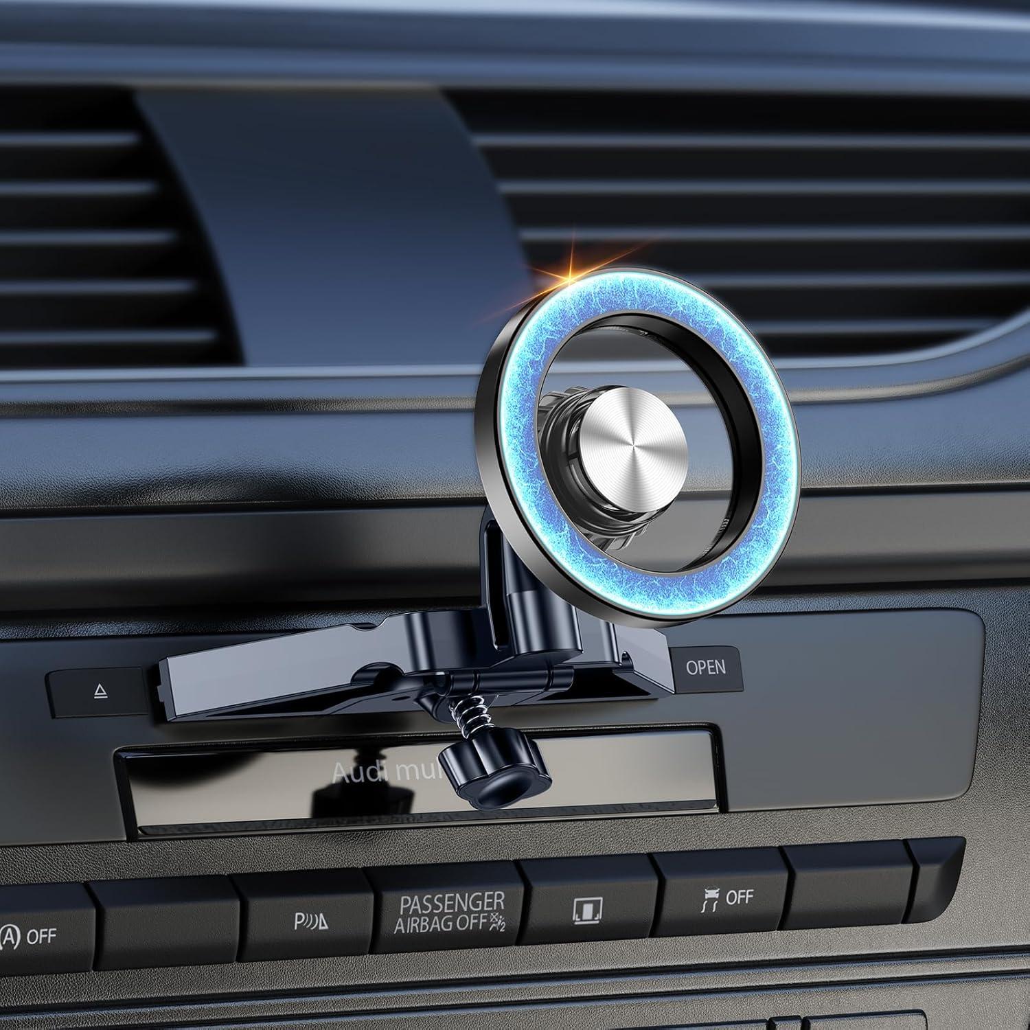 Soporte para Teléfono CD Kaistyle MagSafe 2-en-1 Negro