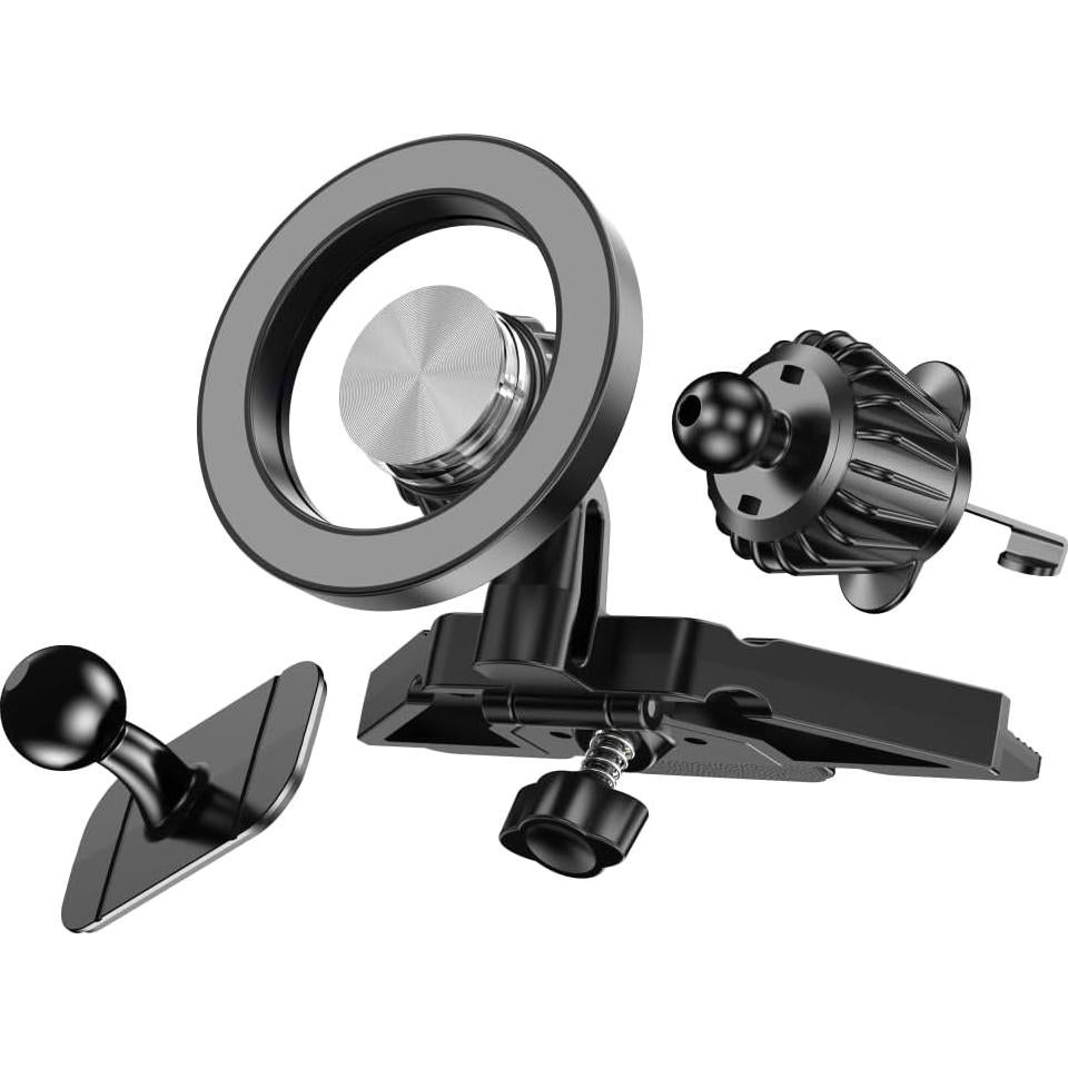 Soporte para Teléfono CD Kaistyle MagSafe 2-en-1 Negro