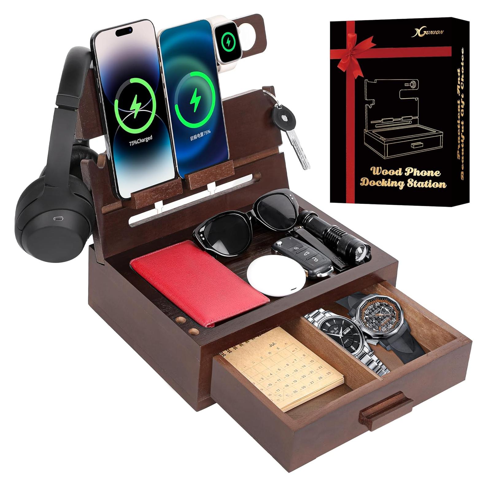 Estación de Acoplamiento de Madera Xgunion con Cajón 1.67 kg