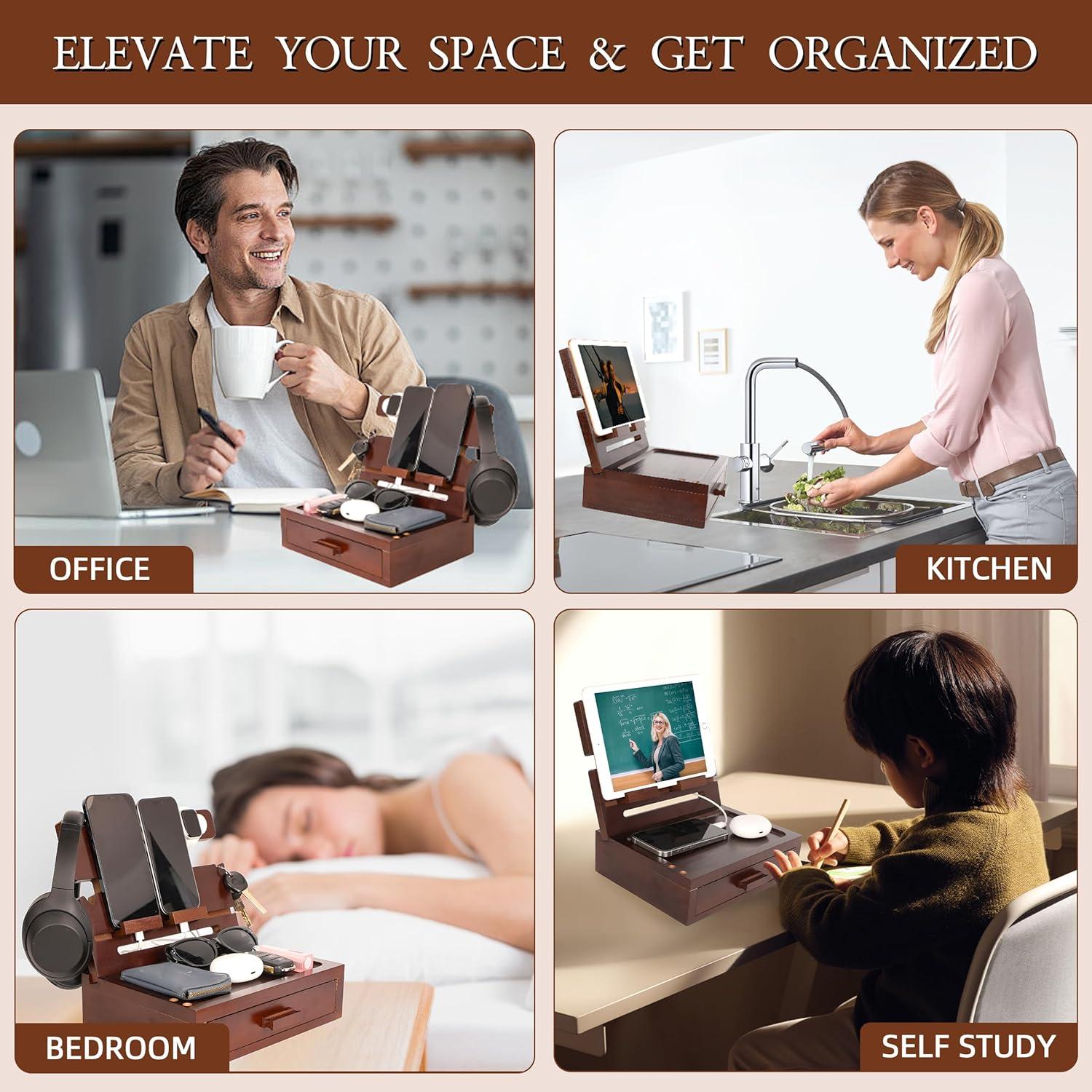 Estación de Acoplamiento de Madera Xgunion con Cajón 1.67 kg