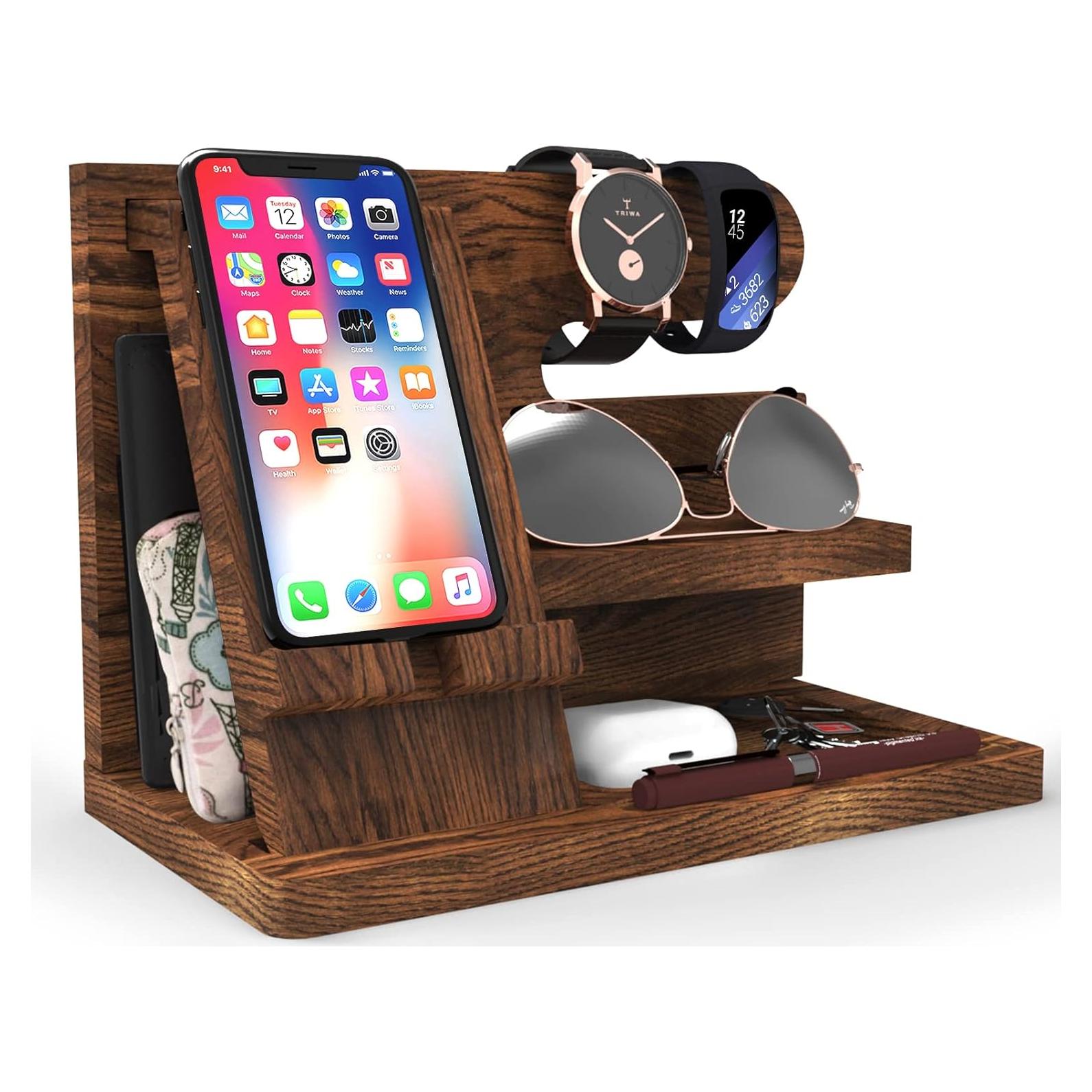 Organizador de Madera Iswabard para Escritorio 25,4x15 cm