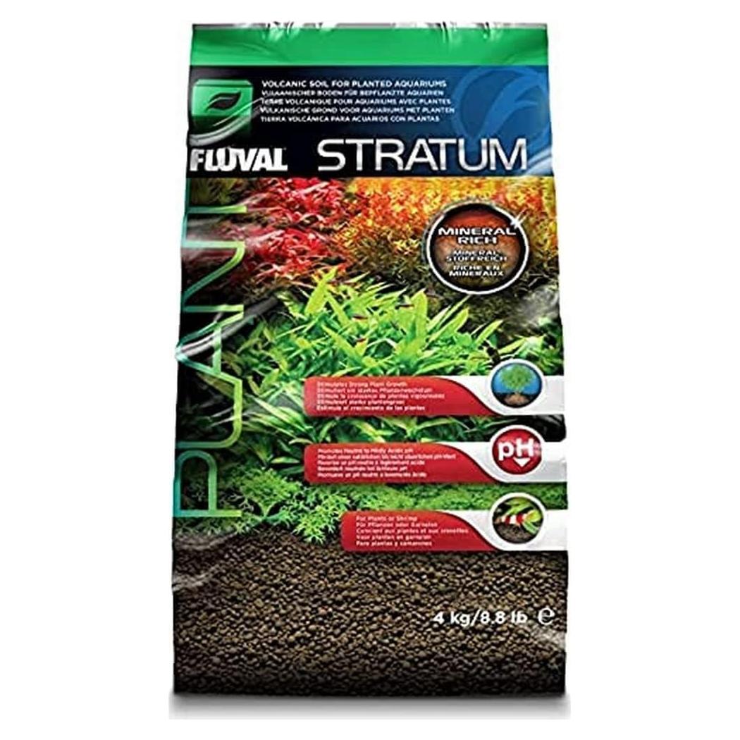 Sustrato para Plantas y Camarones Fluval Stratum 4 kg