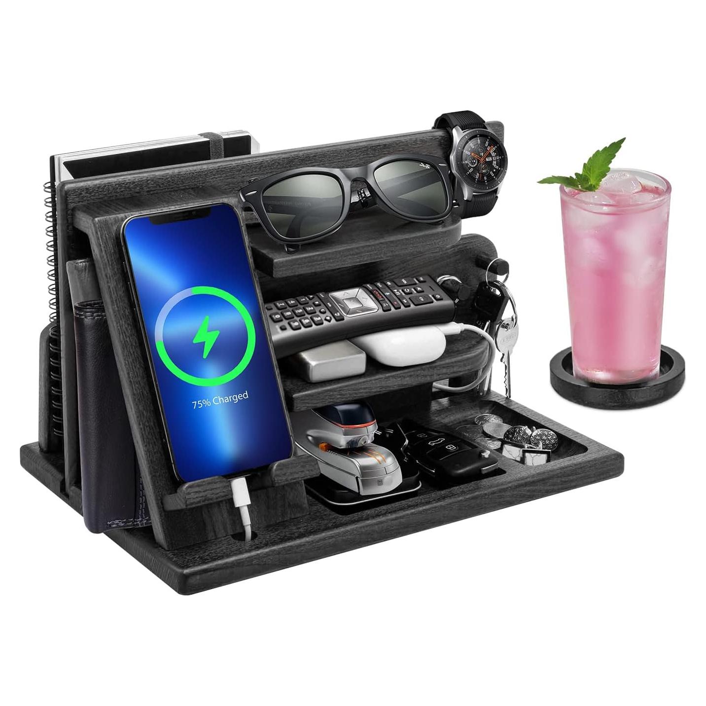 Estación de Acoplamiento de Madera 1STKER para Teléfonos