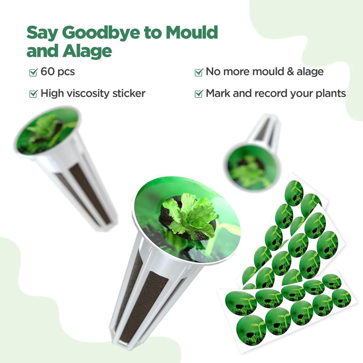 Kit Hidropónico LetPot 172 Piezas con Esponjas y Nutrientes