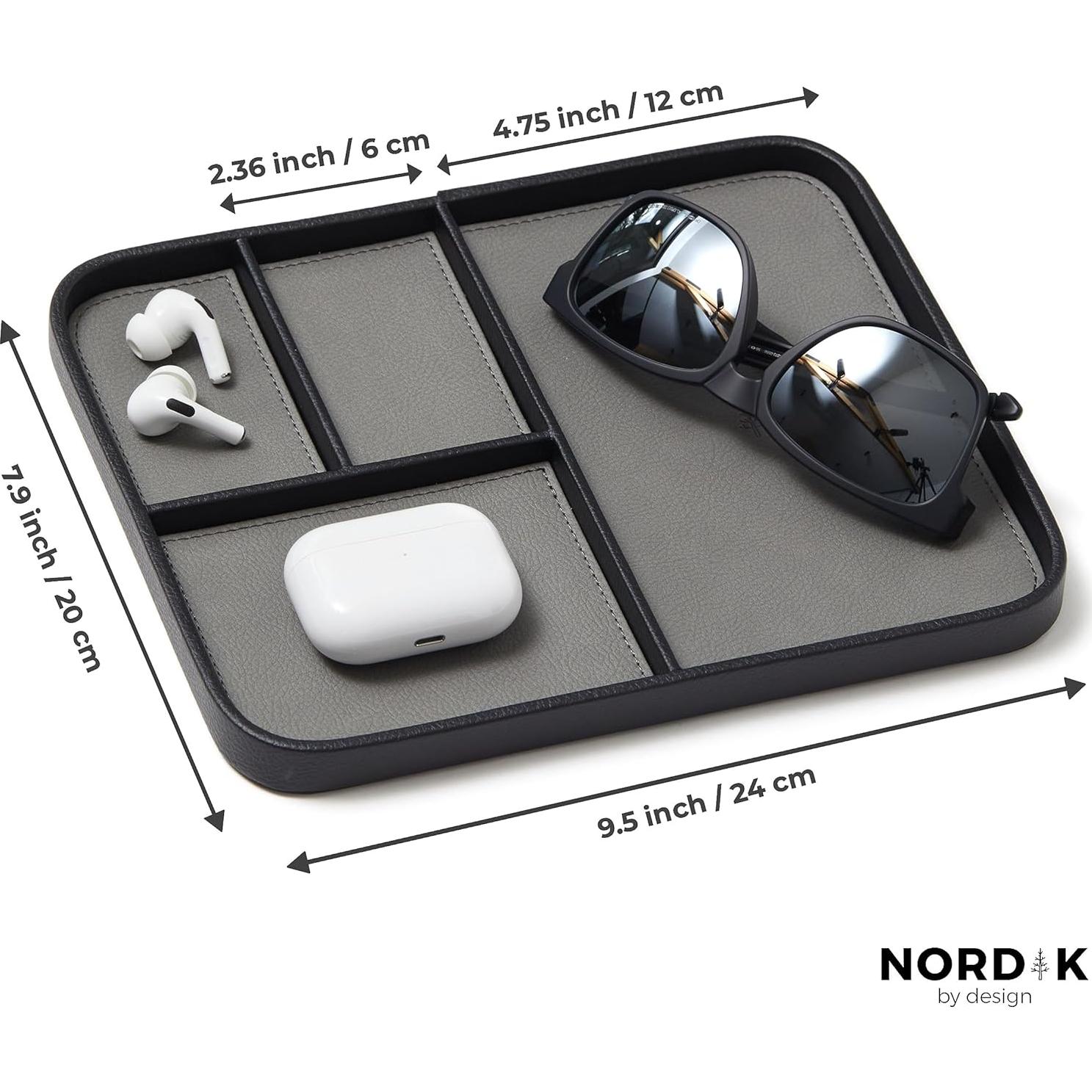 Bandeja de Valet y Alfombrilla de Escritorio Fieltro Nordik