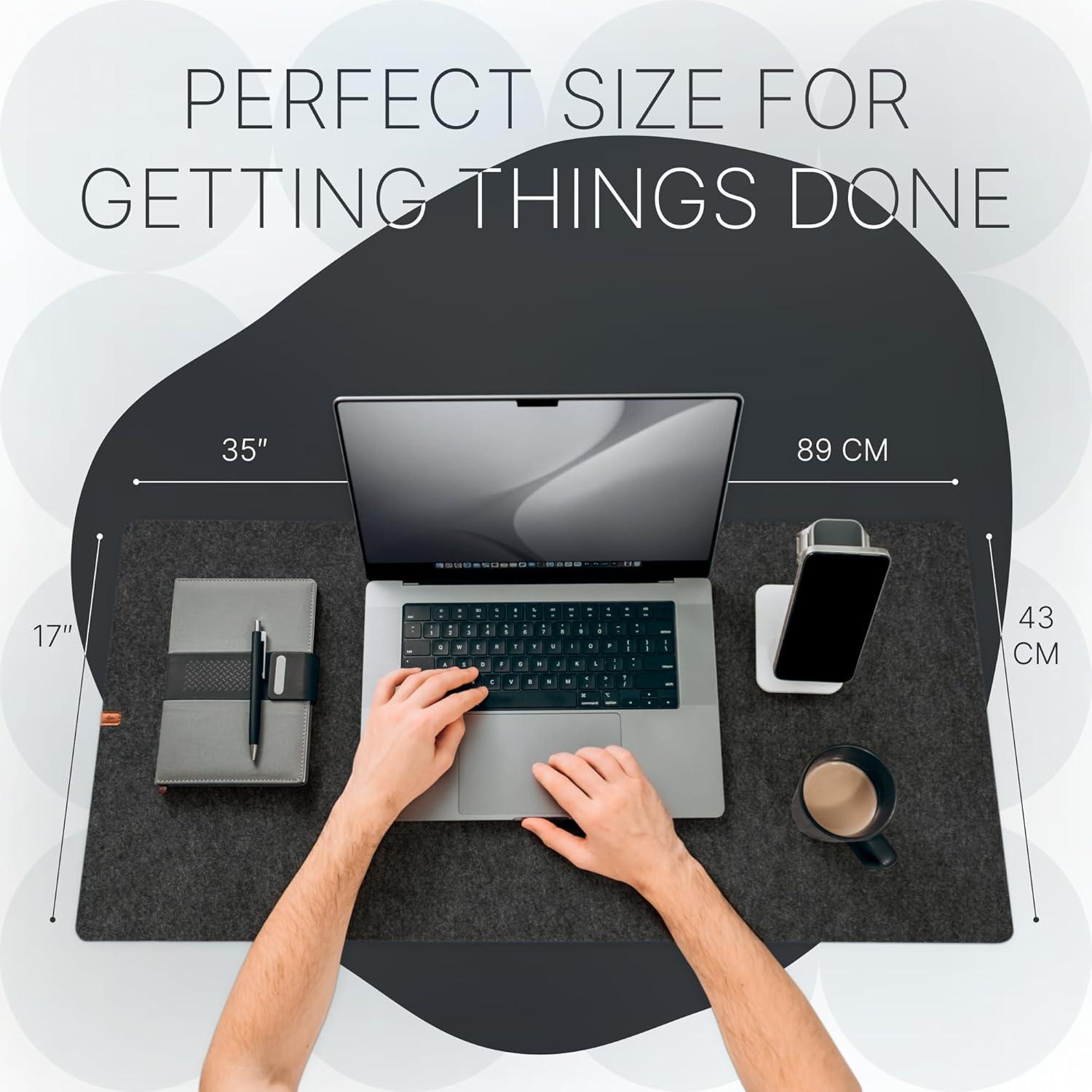 Bandeja de Valet y Alfombrilla de Escritorio Fieltro Nordik