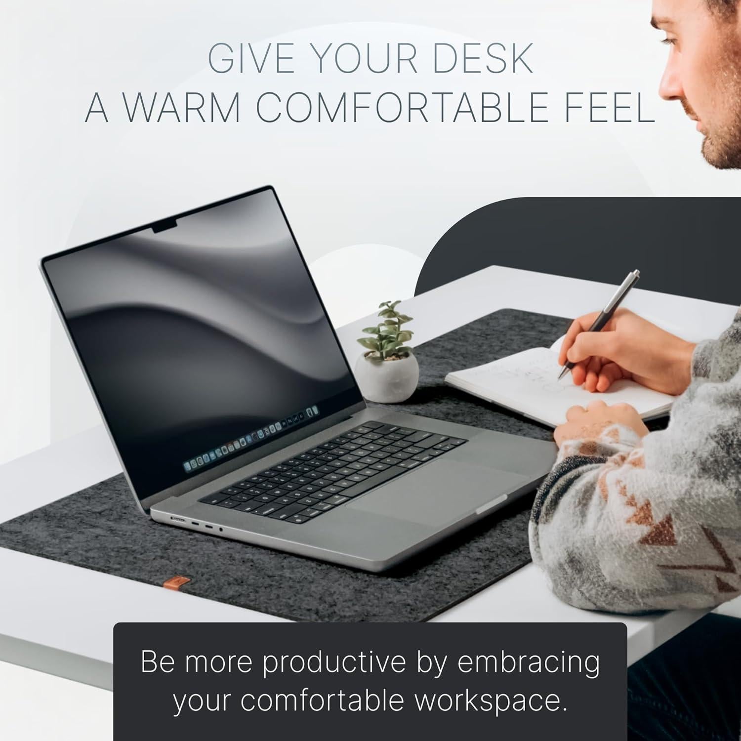 Bandeja de Valet y Alfombrilla de Escritorio Fieltro Nordik