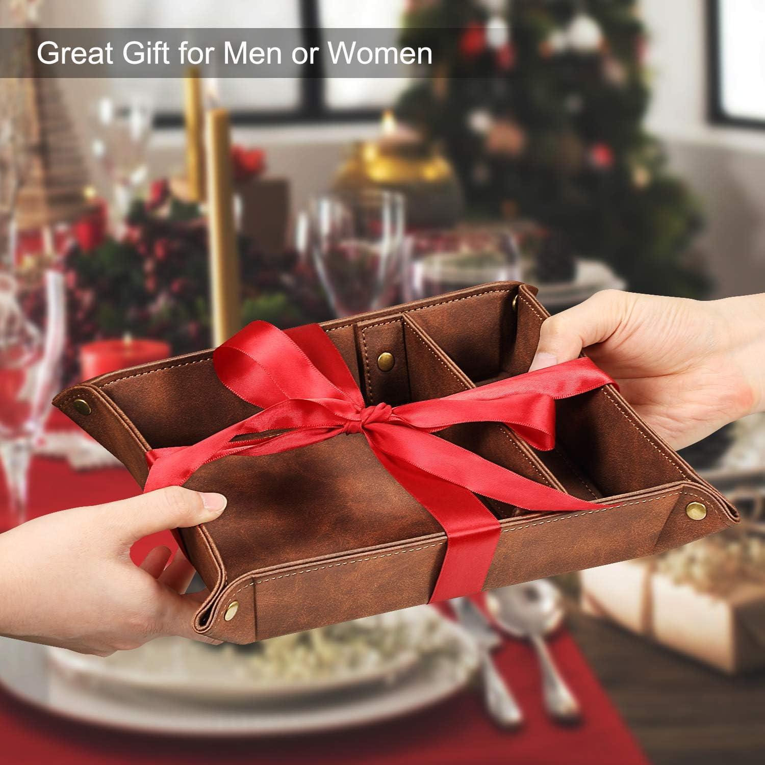 Bandeja Organizador de Escritorio SITHON Plegable Marrón