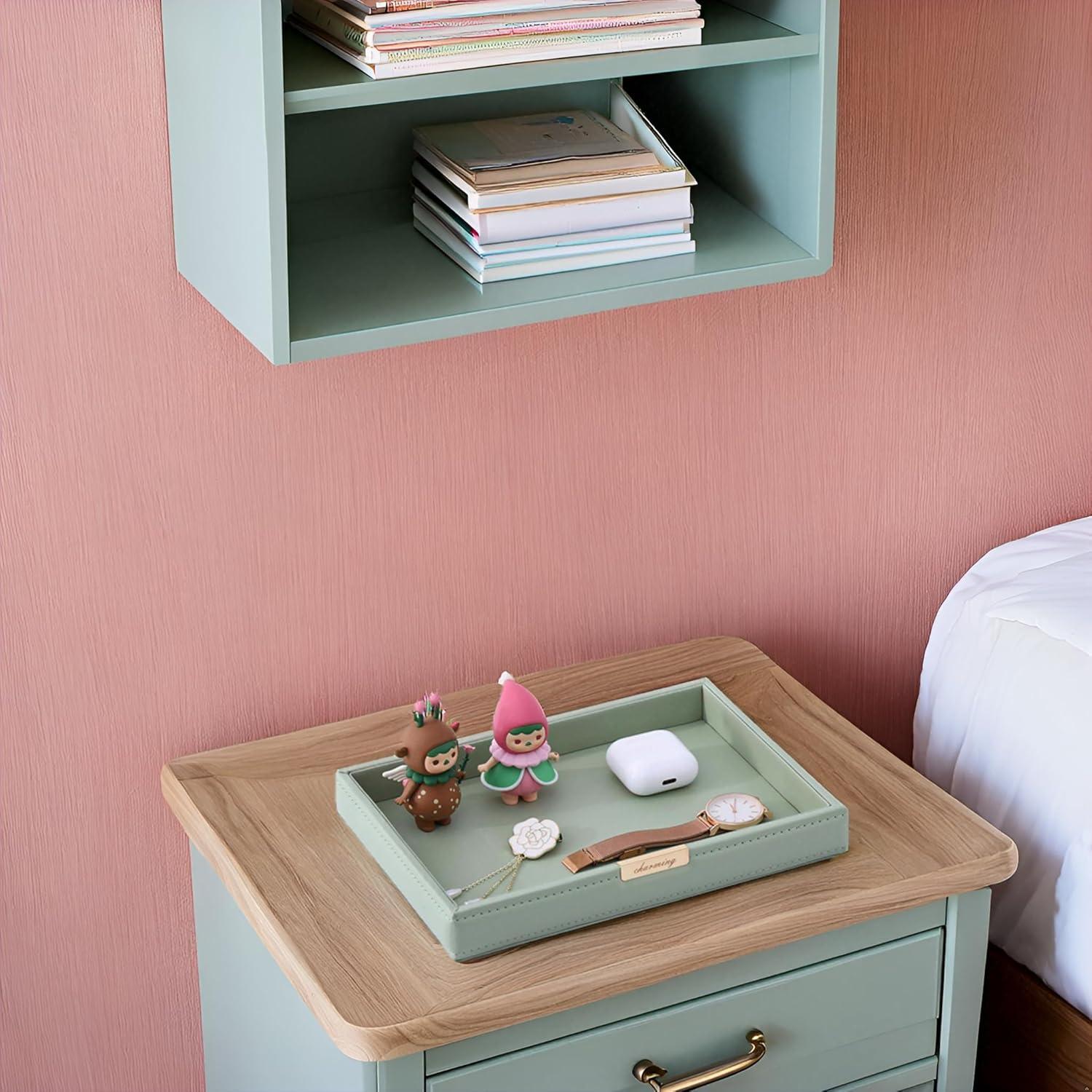 Bandeja Organizadora de Joyería CASEGRACE Verde 23x16 cm