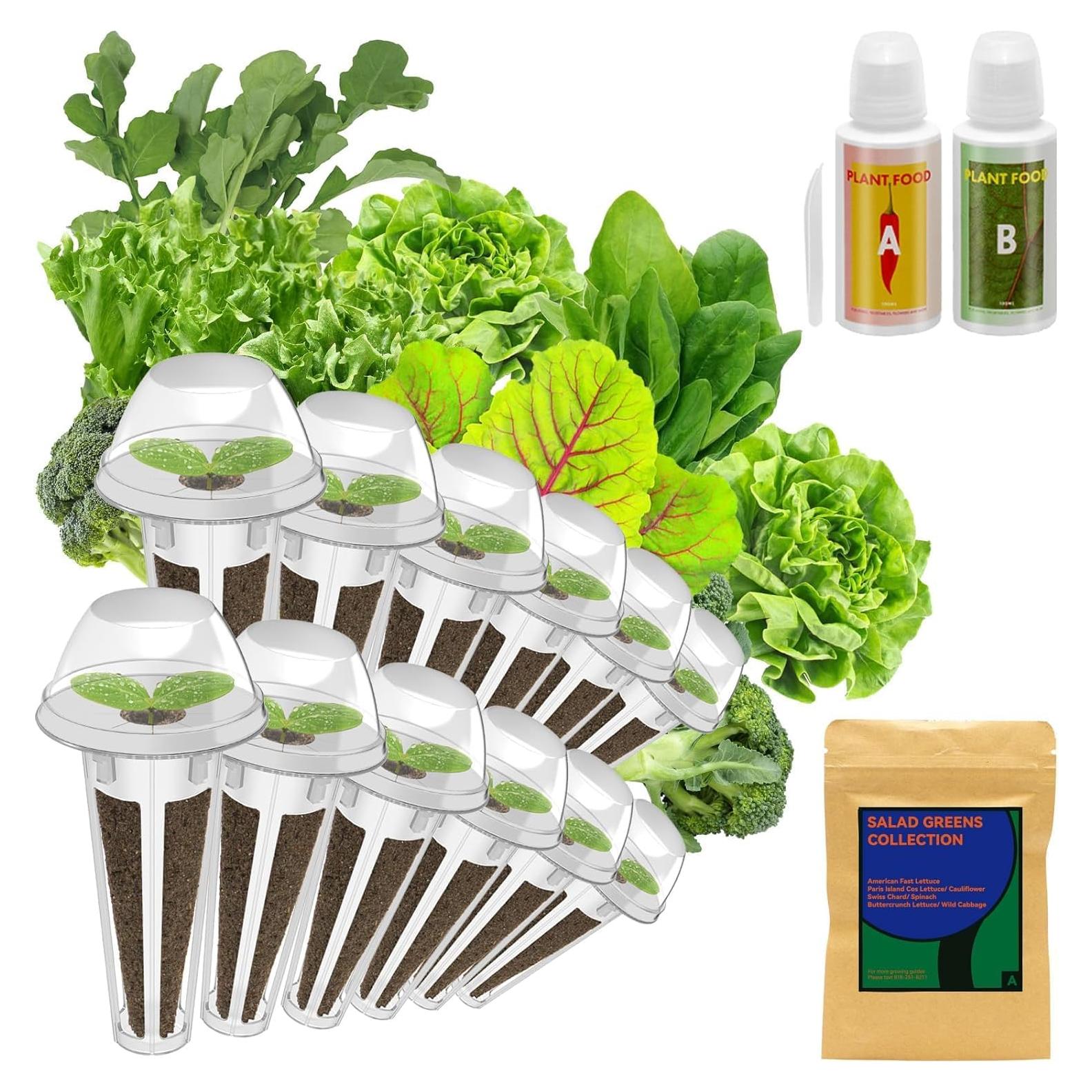 Kit Hidropónico inbloom 12 Válvulas + 350 Semillas Orgánicas