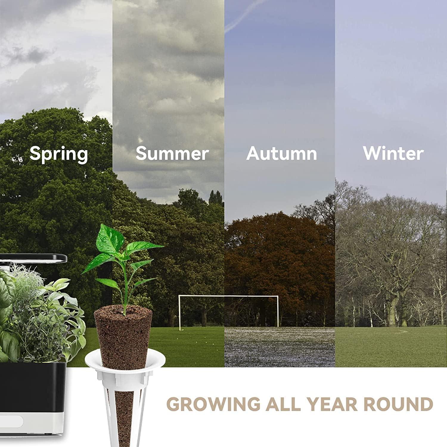 Kit Hidropónico inbloom 12 Válvulas + 350 Semillas Orgánicas