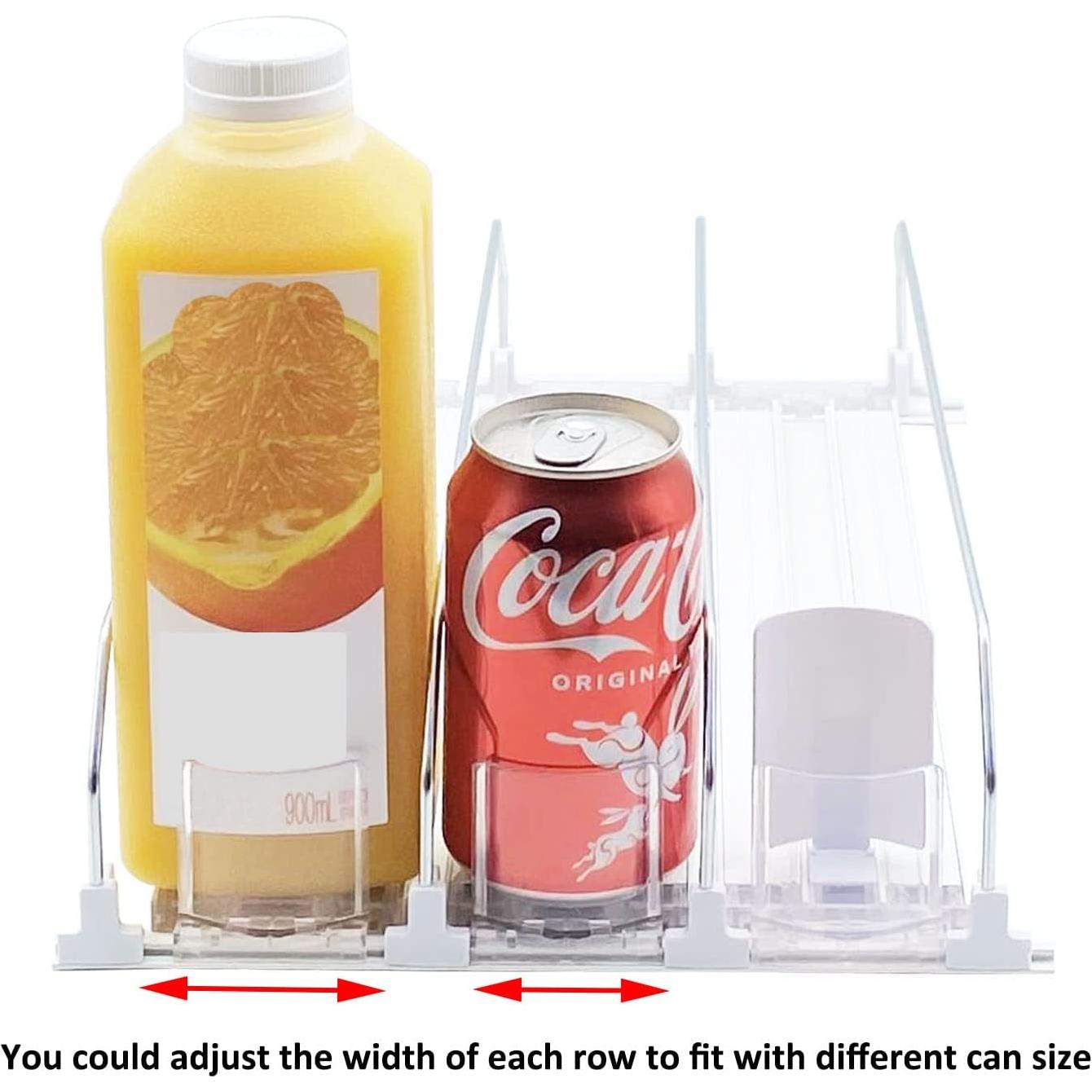 Organizador de Bebidas para Nevera SZNLZQ Blanco 38cm 15 Latas