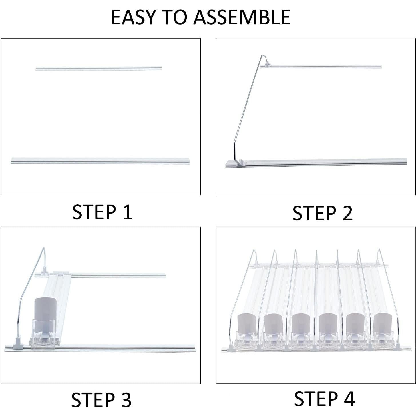 Organizador de Bebidas para Nevera SZNLZQ Blanco 38cm 15 Latas