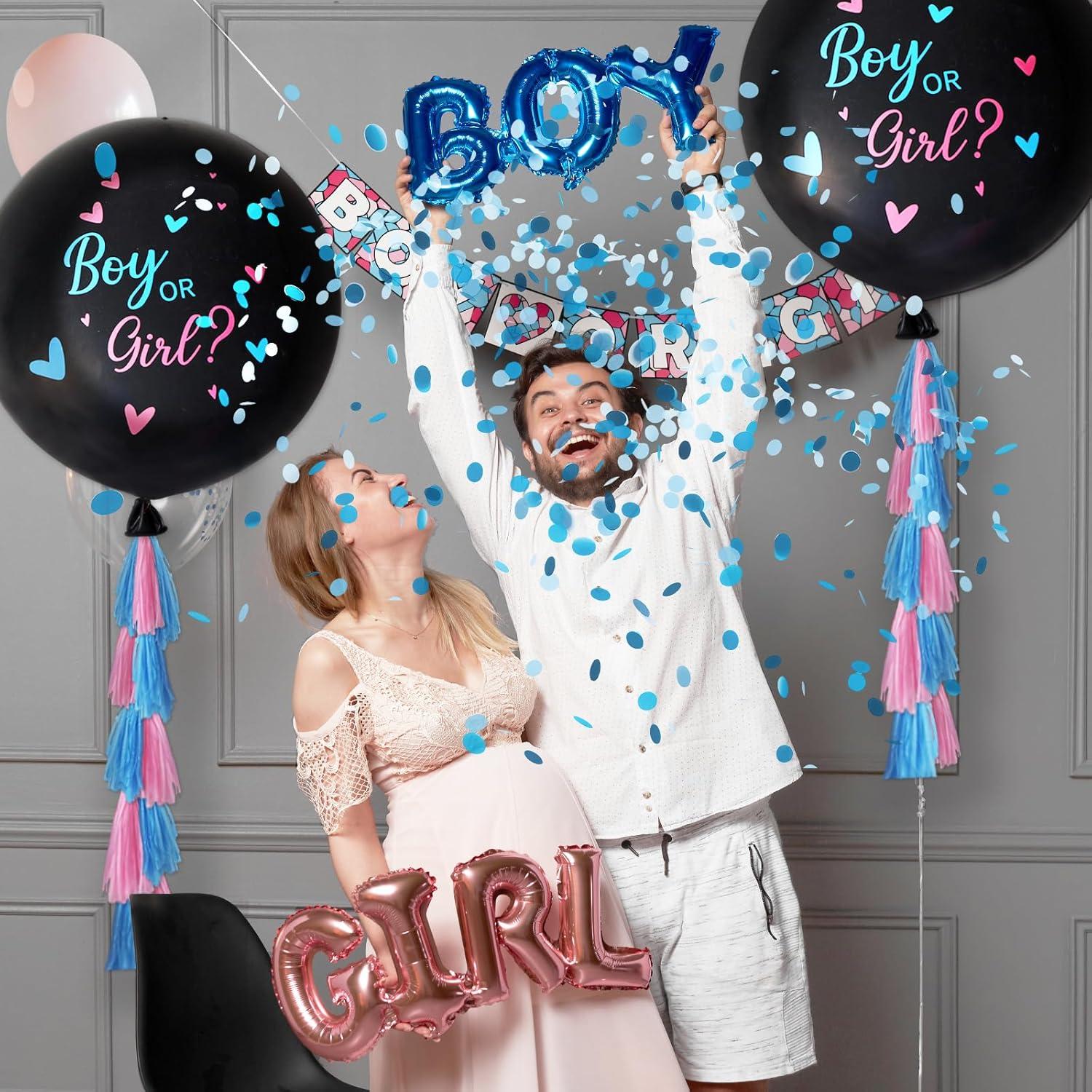 Kit de Globos Revelación de Género 16 Piezas SERONLINE