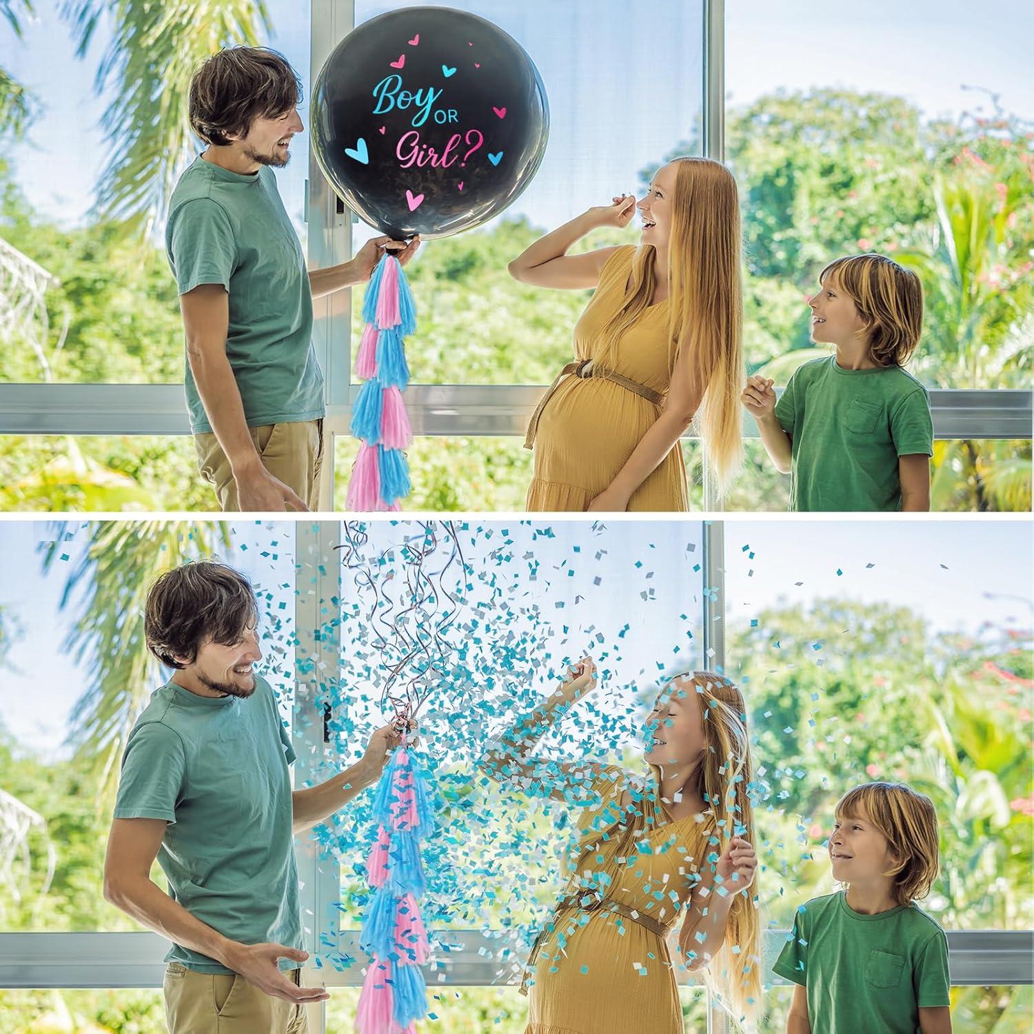 Kit de Globos Revelación de Género 16 Piezas SERONLINE