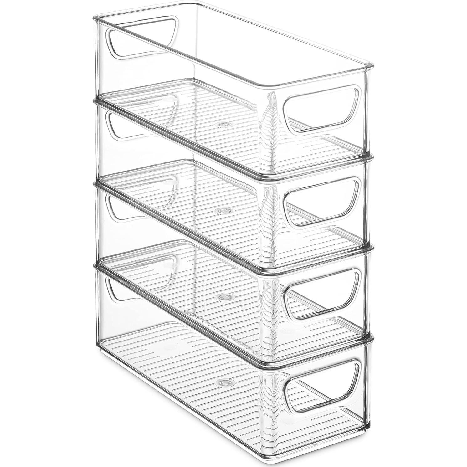 Juego de 8 Contenedores Organizadores Apilables Seseno 10L