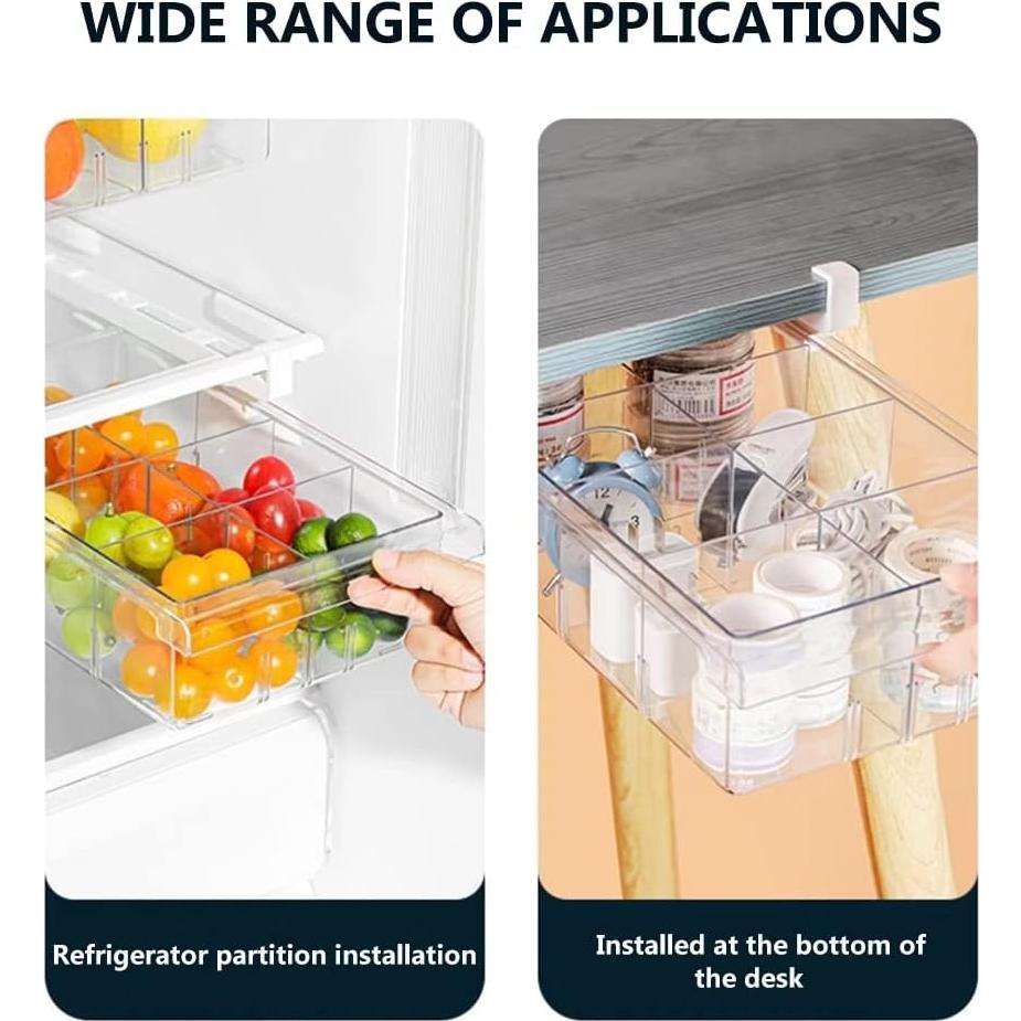 Organizador de Cajones para Refrigerador YekouMax 29.97x20.32 cm