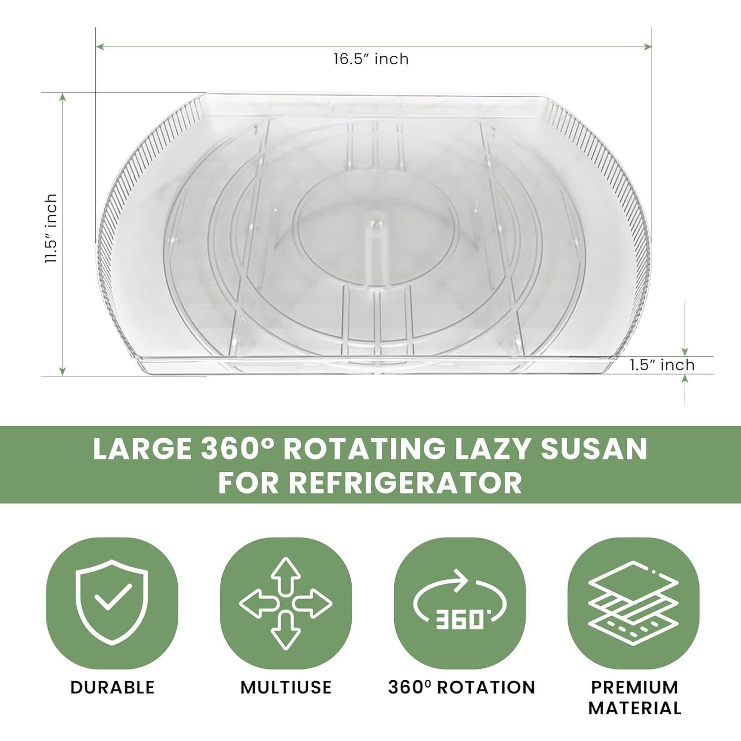 Organizador Giratorio NOSTALGIQ 41.9 cm para Refrigerador