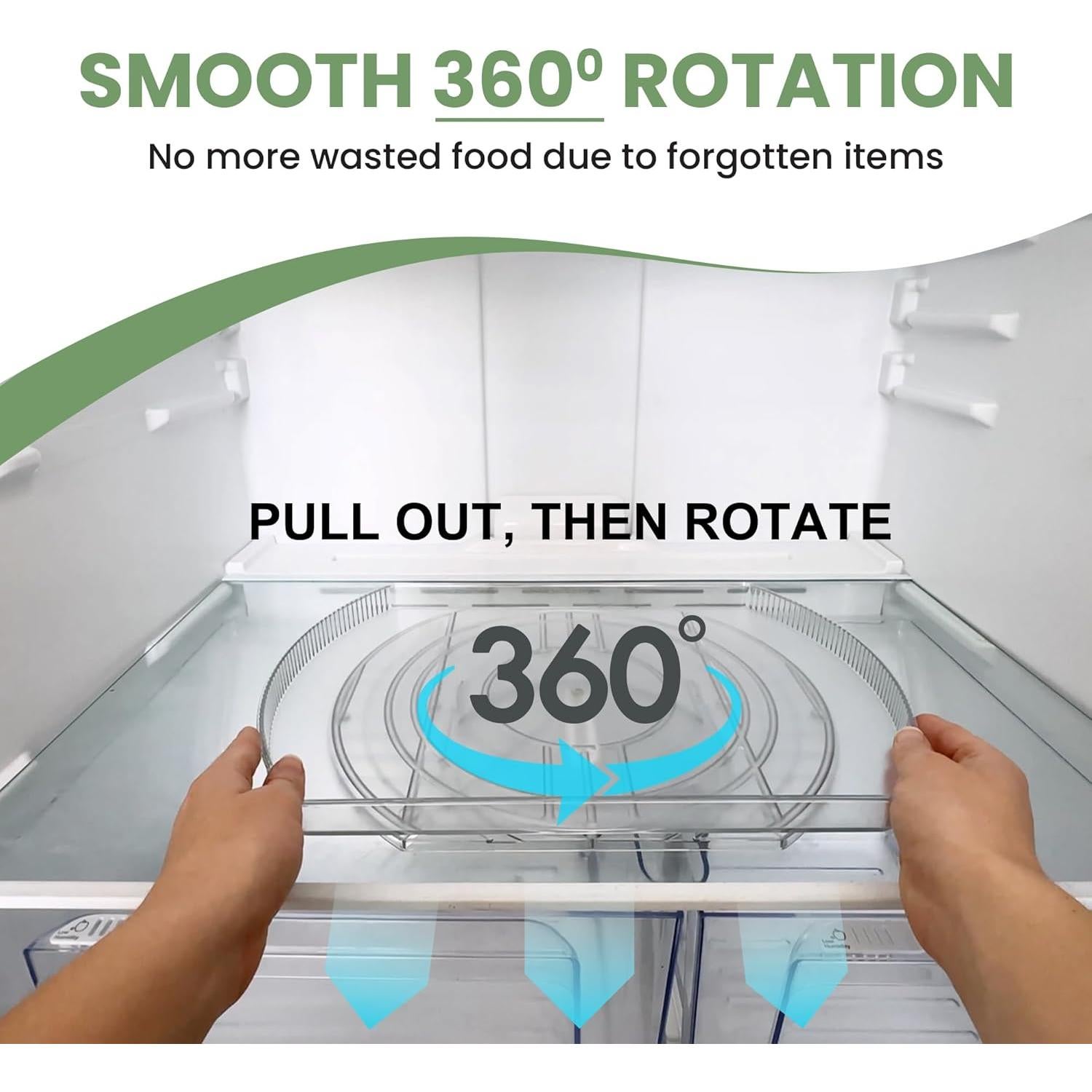 Organizador Giratorio NOSTALGIQ 41.9 cm para Refrigerador