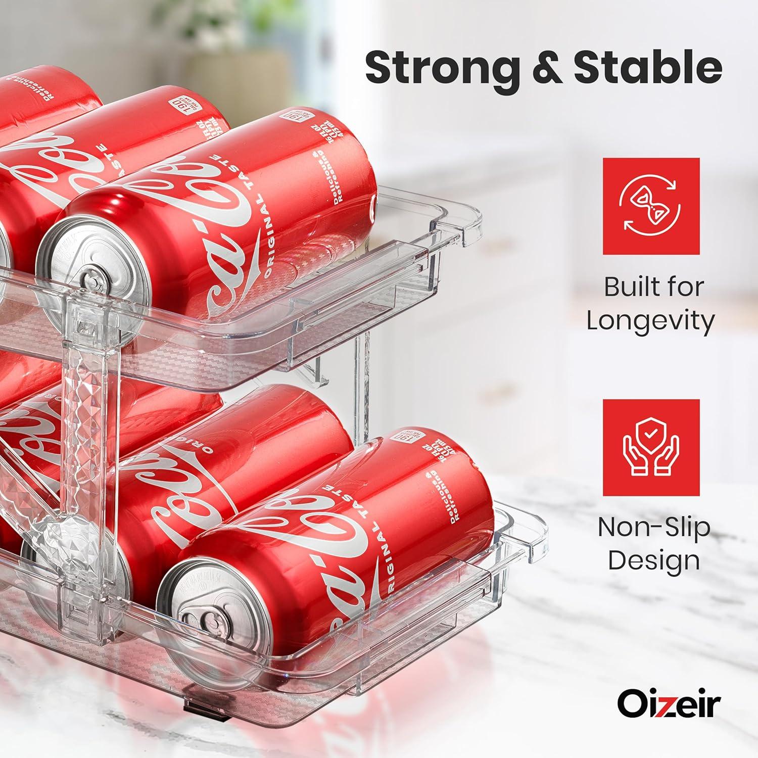 Dispensador de Latas Expandible Oizeir - Paquete de 2