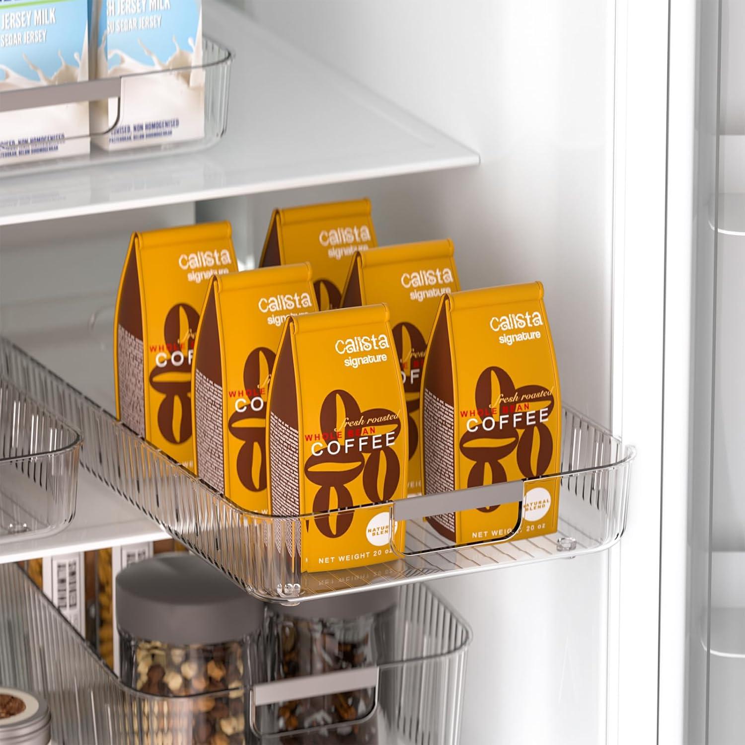 Organizadores de Refrigerador OZEPLASC 2 Pack Transparente