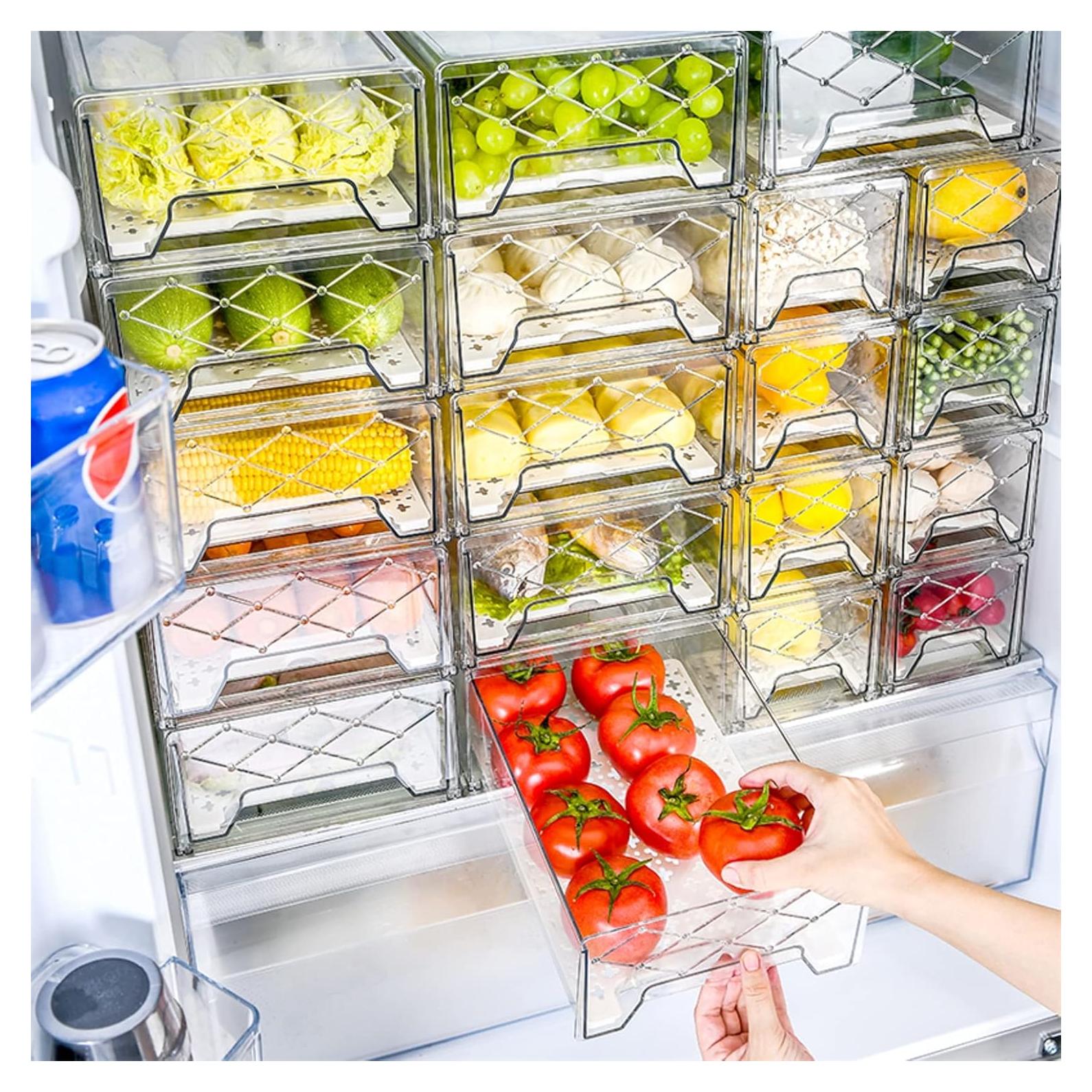 Contenedores Organizadores Apilables 2 Pack 32x20.5x11.3cm