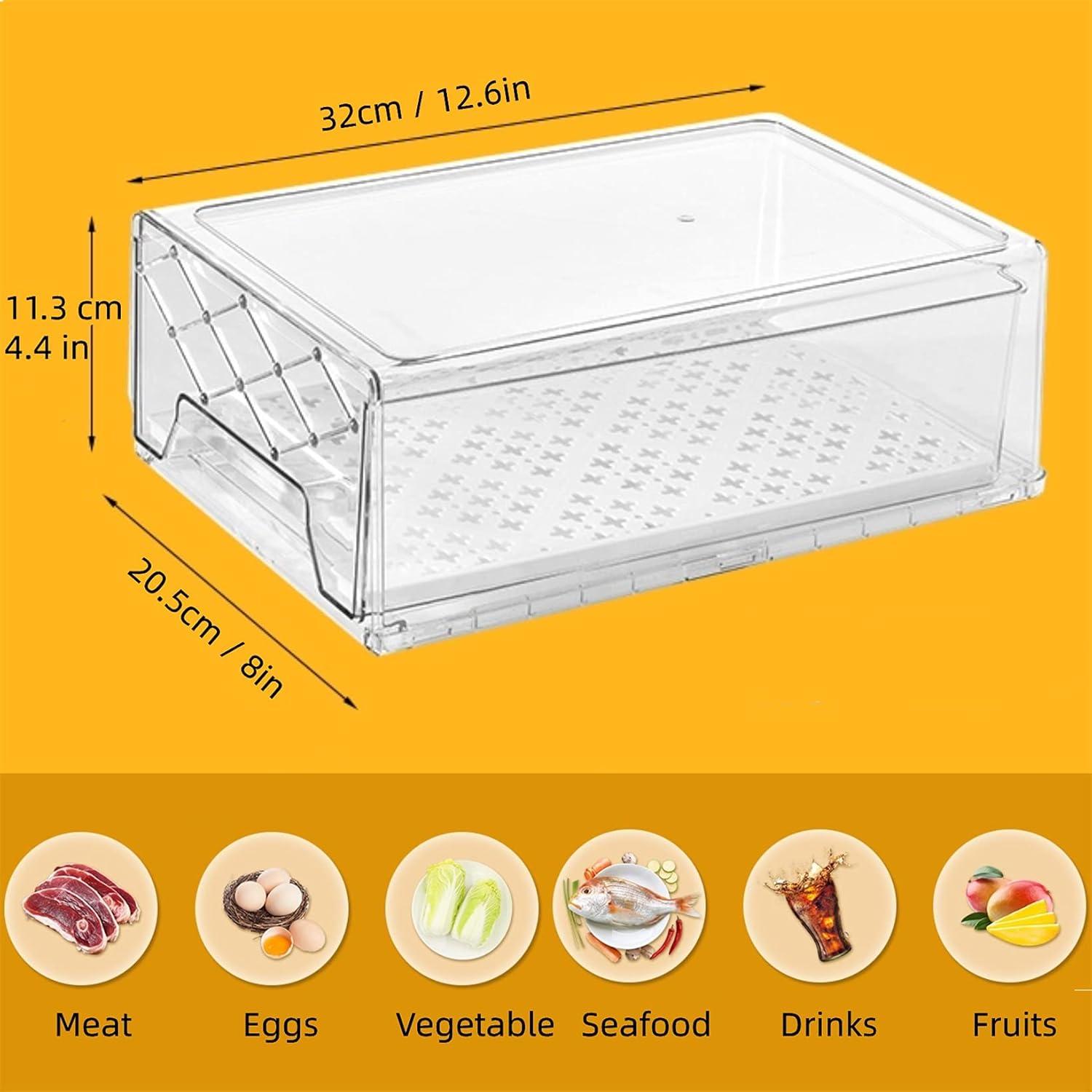 Contenedores Organizadores Apilables 2 Pack 32x20.5x11.3cm