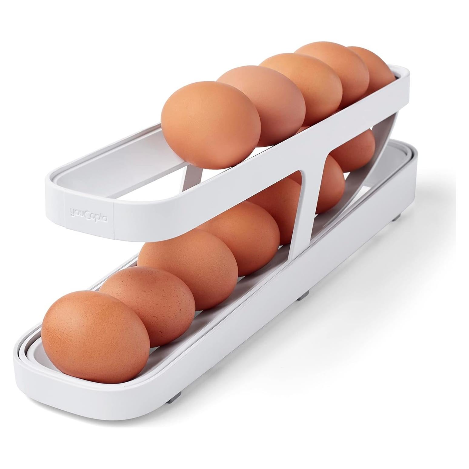 Dispensador de Huevos YouCopia RollDown, Organizador Antideslizante