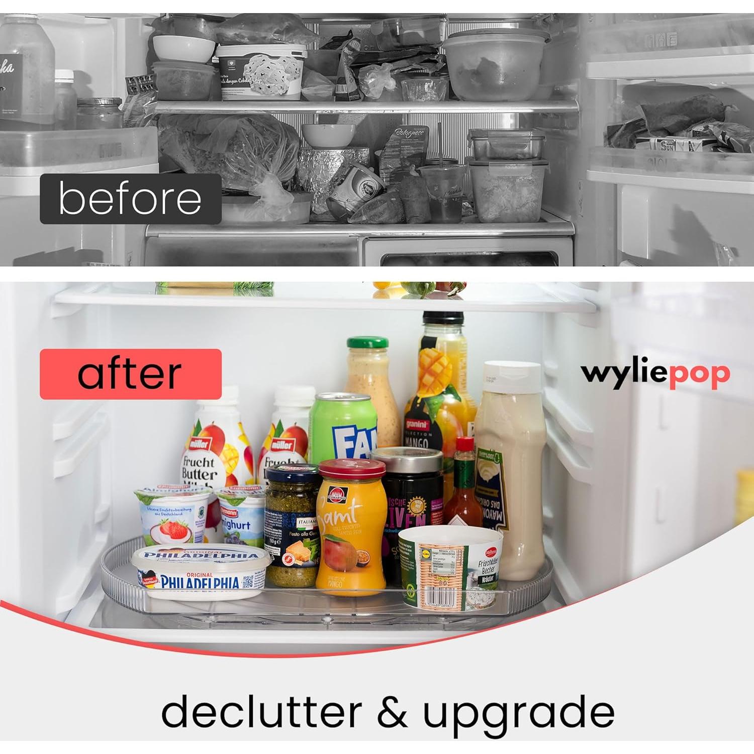 Lazy Susan Rectangular Wyliepop 41.4x27.9 cm con Esponja