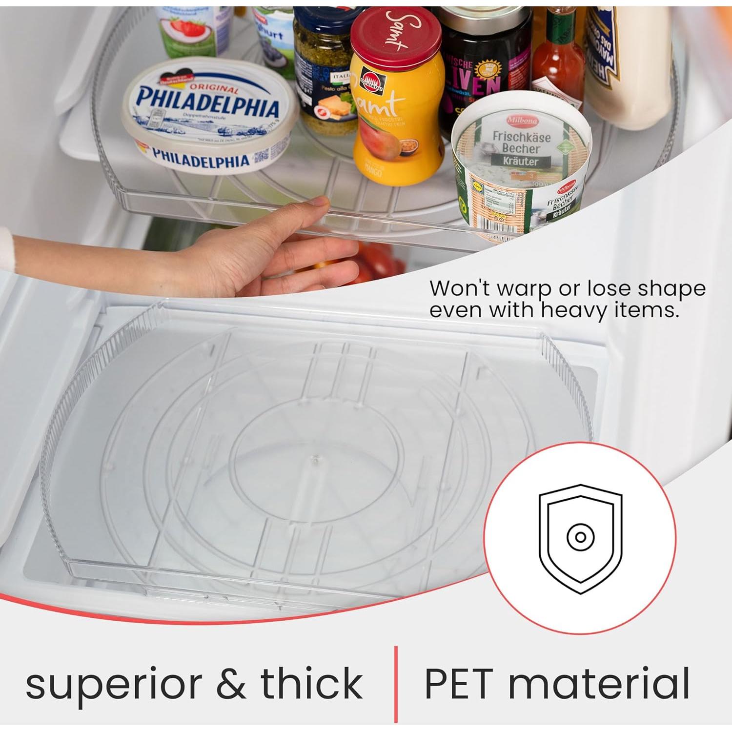 Lazy Susan Rectangular Wyliepop 41.4x27.9 cm con Esponja