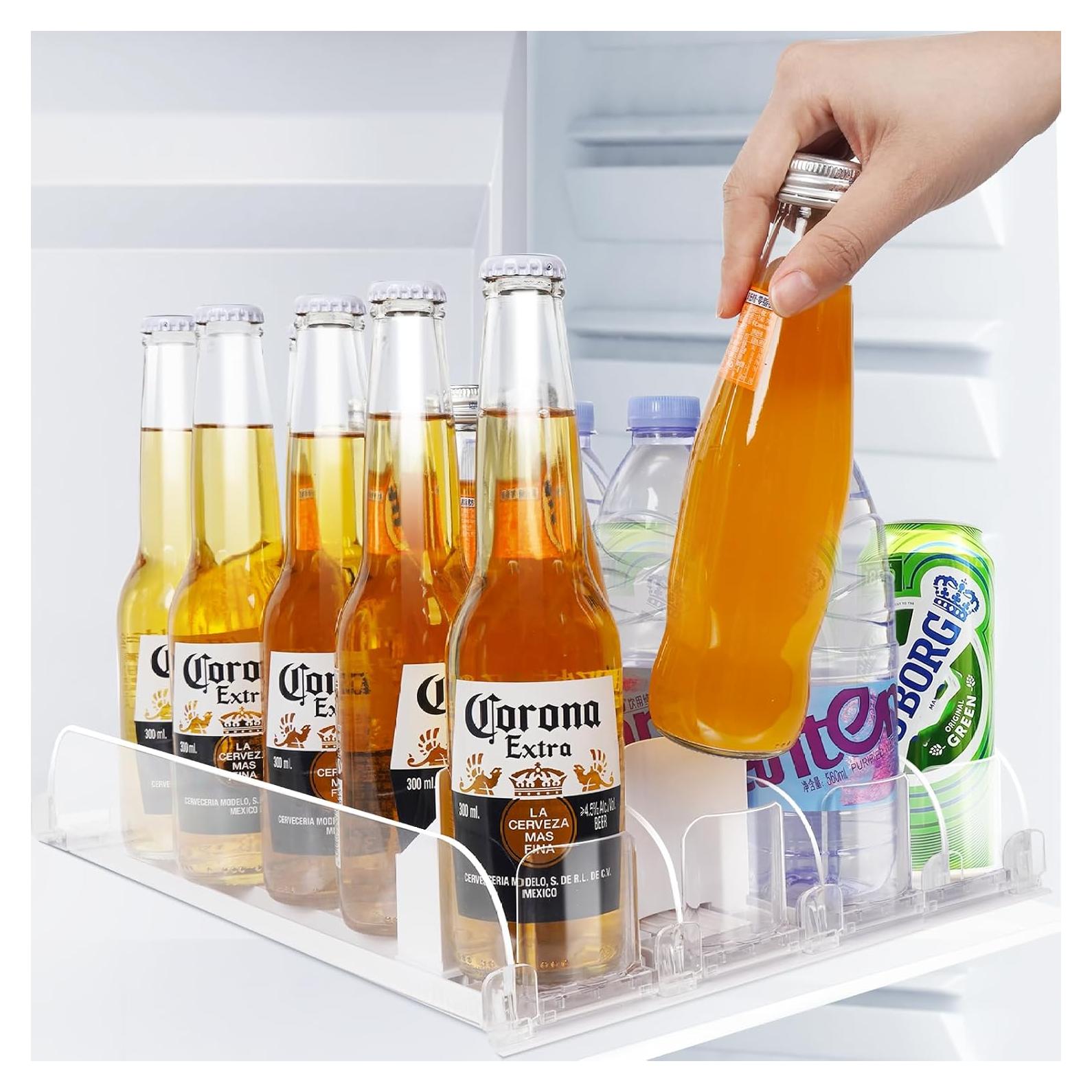 Organizador de Bebidas SOLY para Nevera 4 Filas 1,17 kg