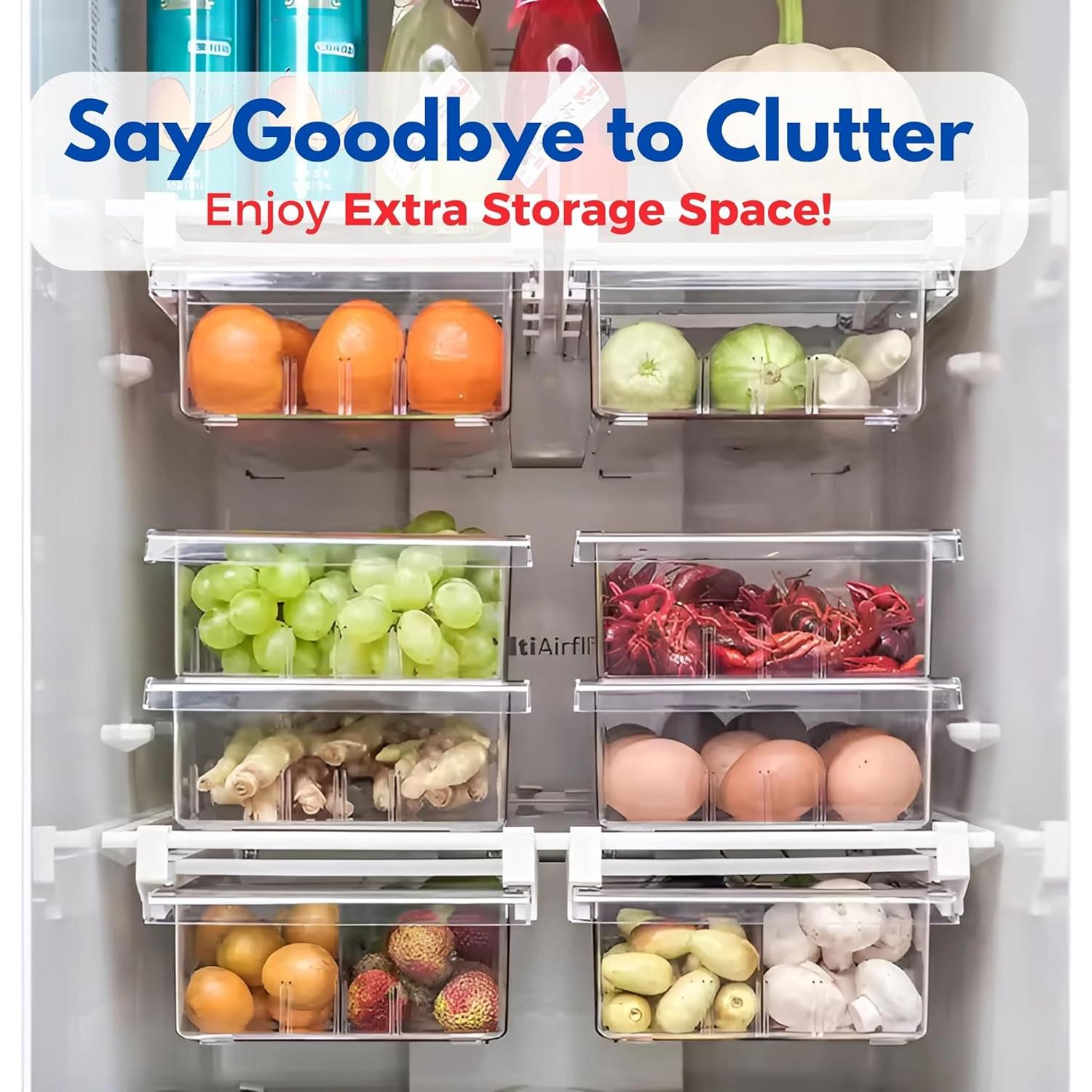 Organizador de Refrigerador EVNE Cajón Bajo Estante 5L