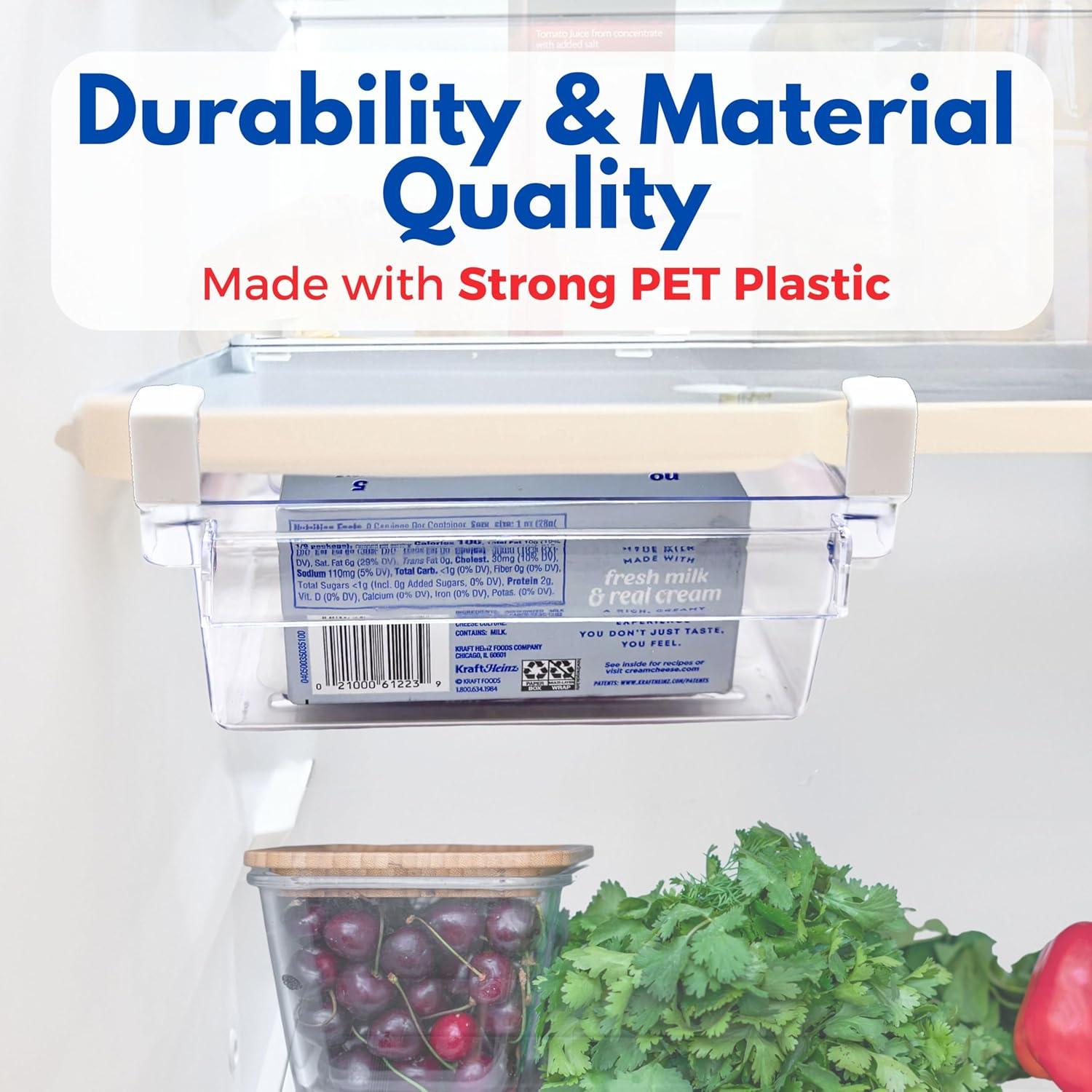 Organizador de Refrigerador EVNE Cajón Bajo Estante 5L