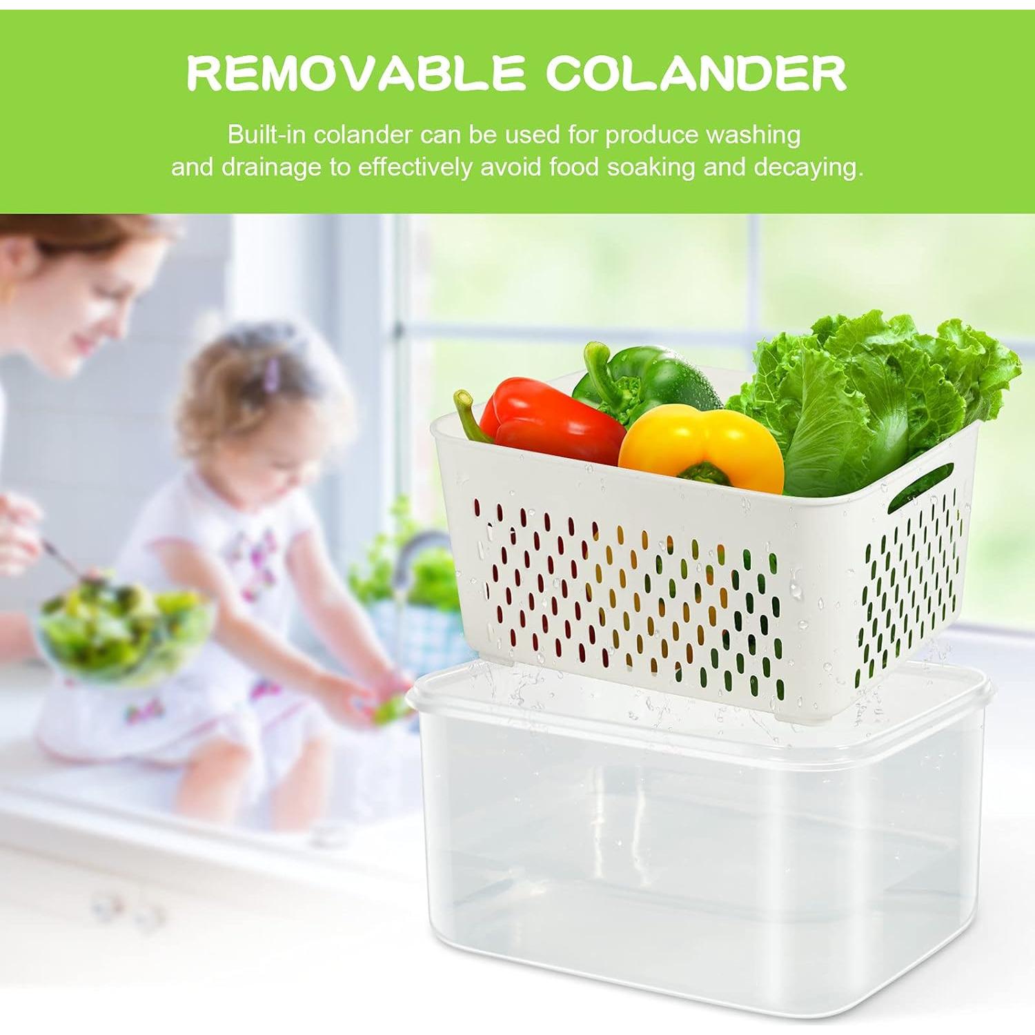 TBMax 6 Piezas Contenedores Almacenamiento Herméticos 6,22L