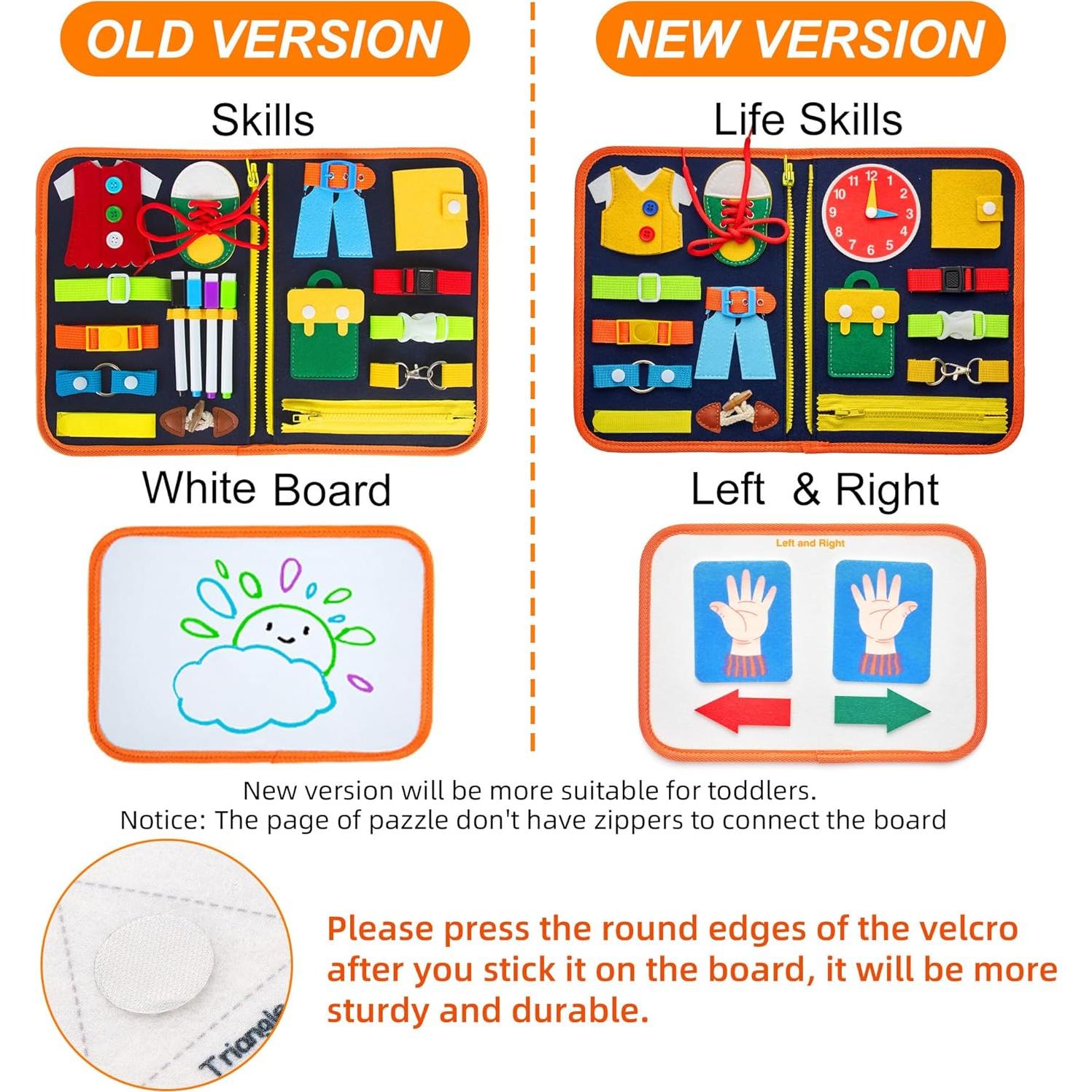 Tablero Ocupado Freebear Clásico Juguete Educativo Azul