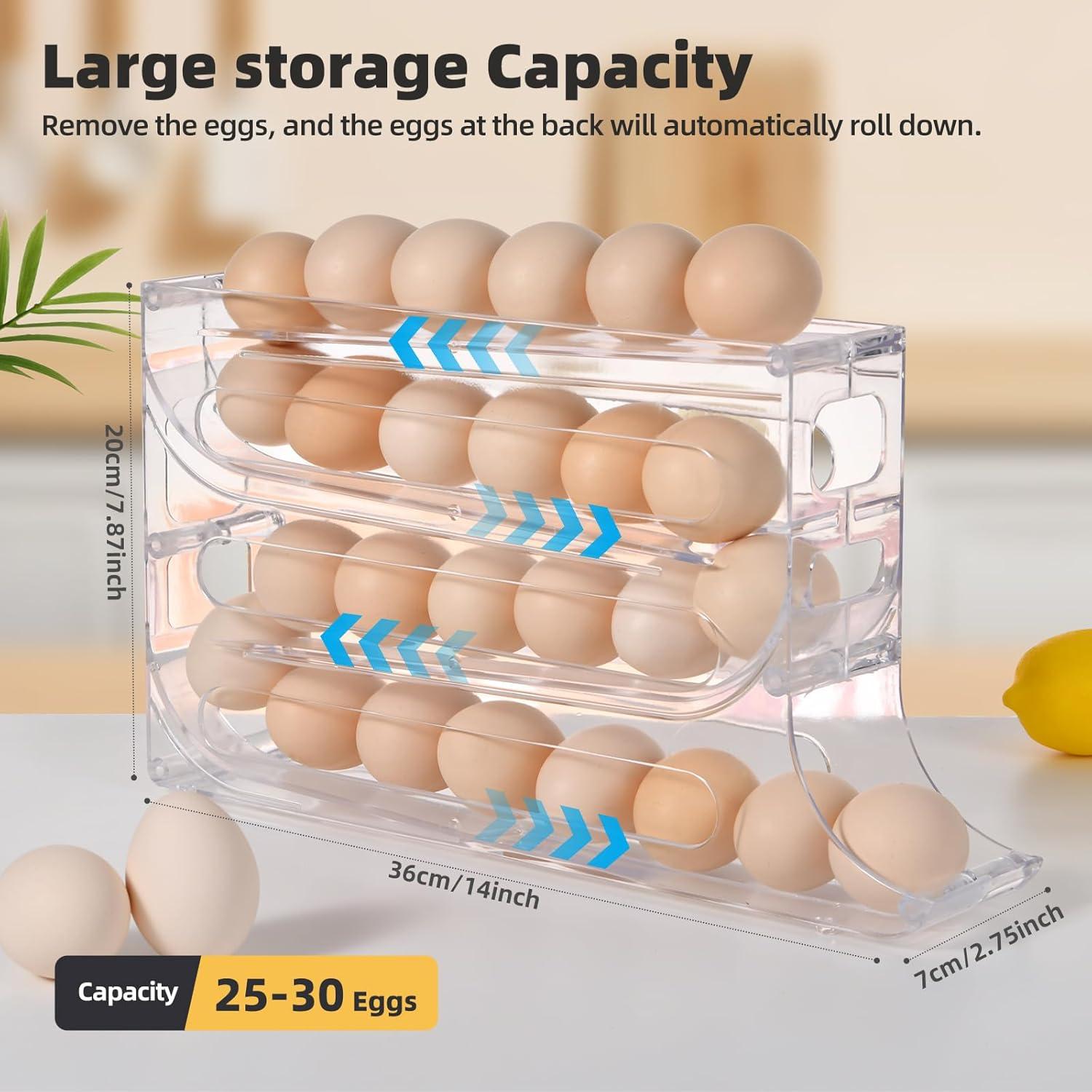 Organizador de Huevos Automático ERAGIP 30 Huevos Transparente