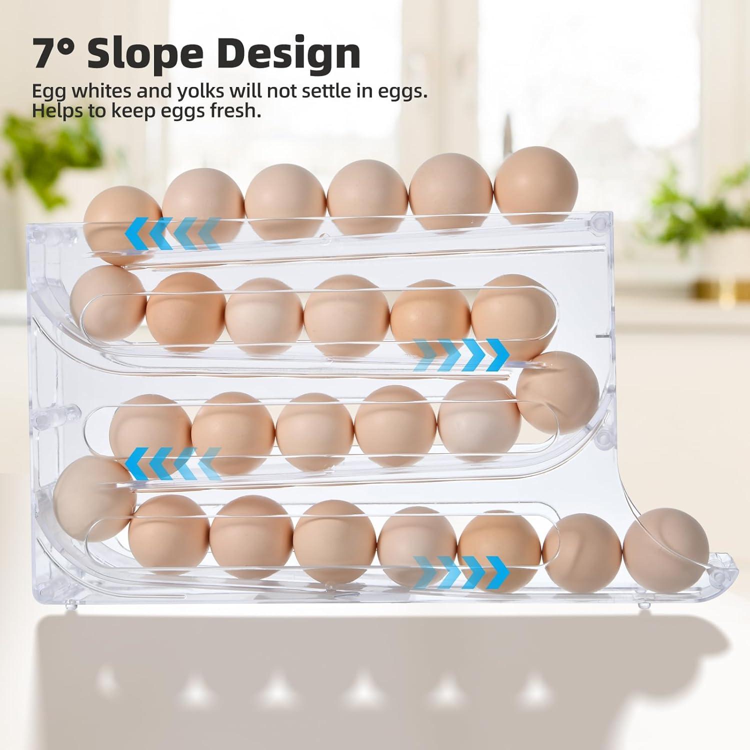 Organizador de Huevos Automático ERAGIP 30 Huevos Transparente