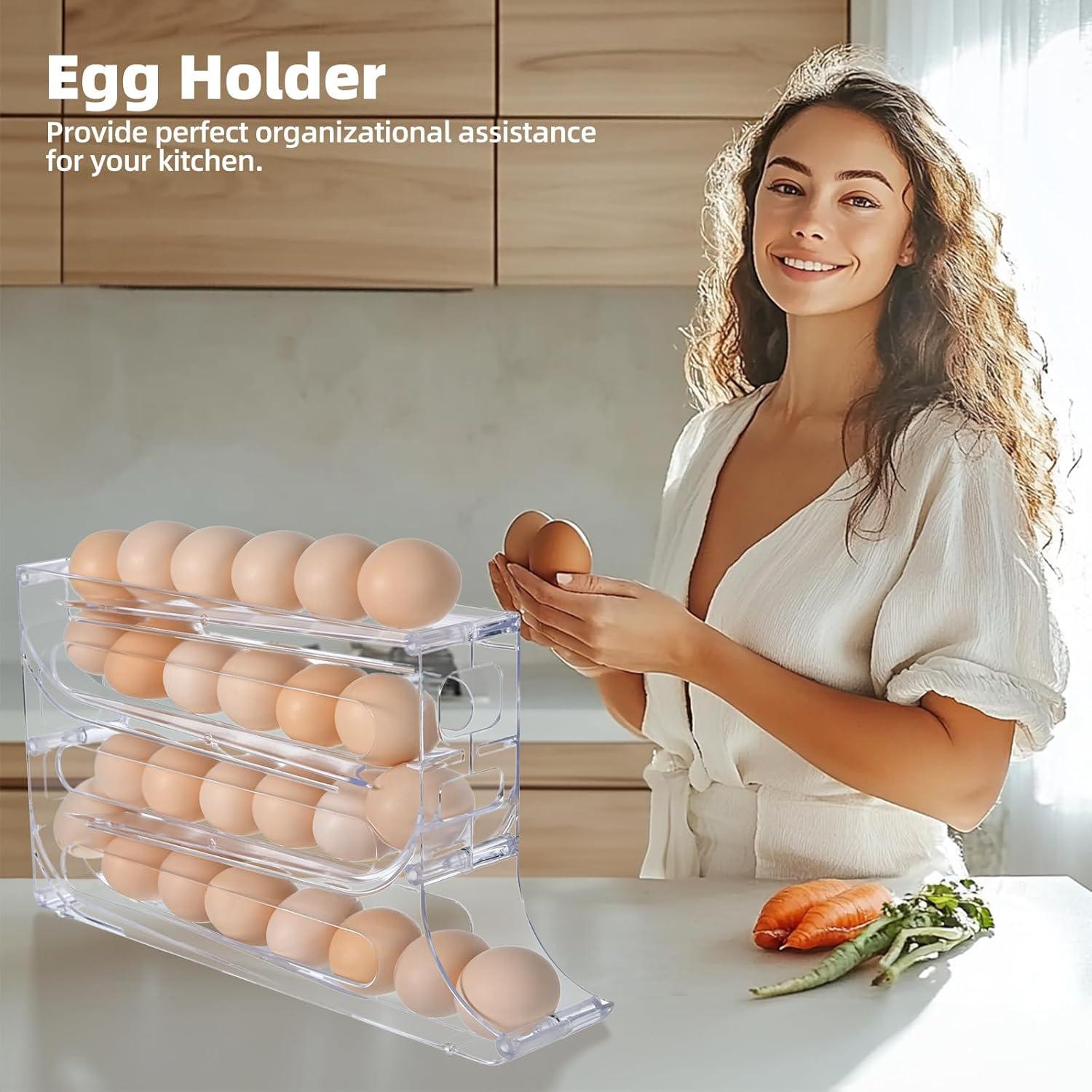 Organizador de Huevos Automático ERAGIP 30 Huevos Transparente