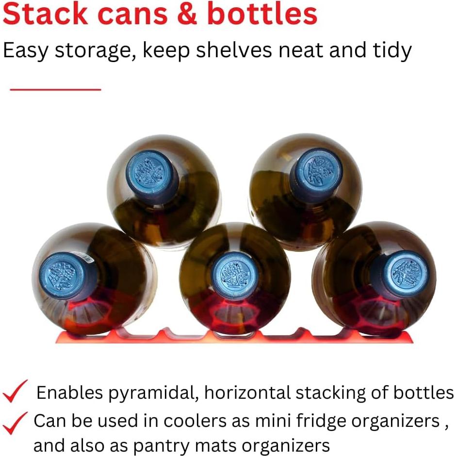 Organizador de Bebidas Cooks Innovations 2-Pack Rojo