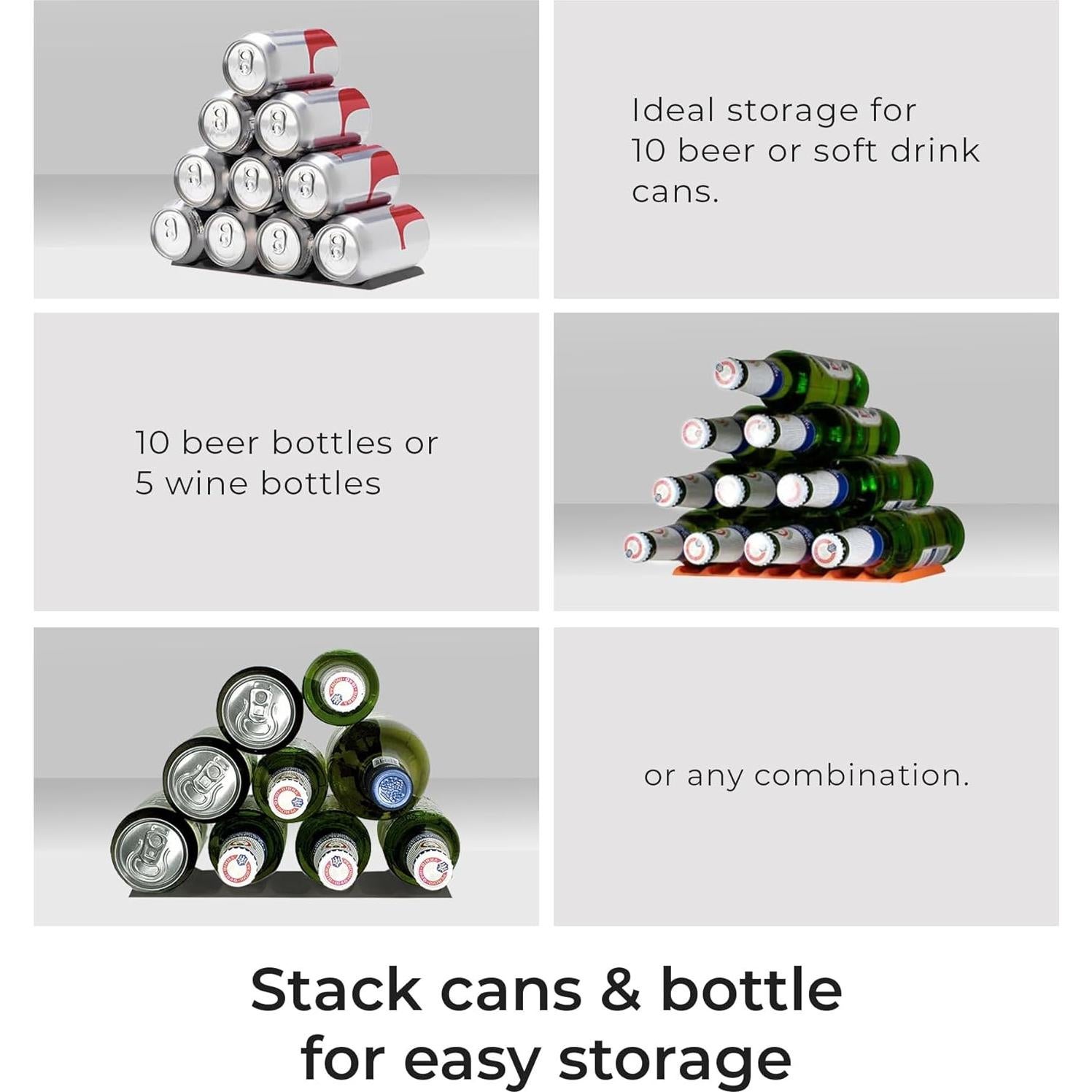 Organizador de Bebidas Cooks Innovations 2-Pack Rojo