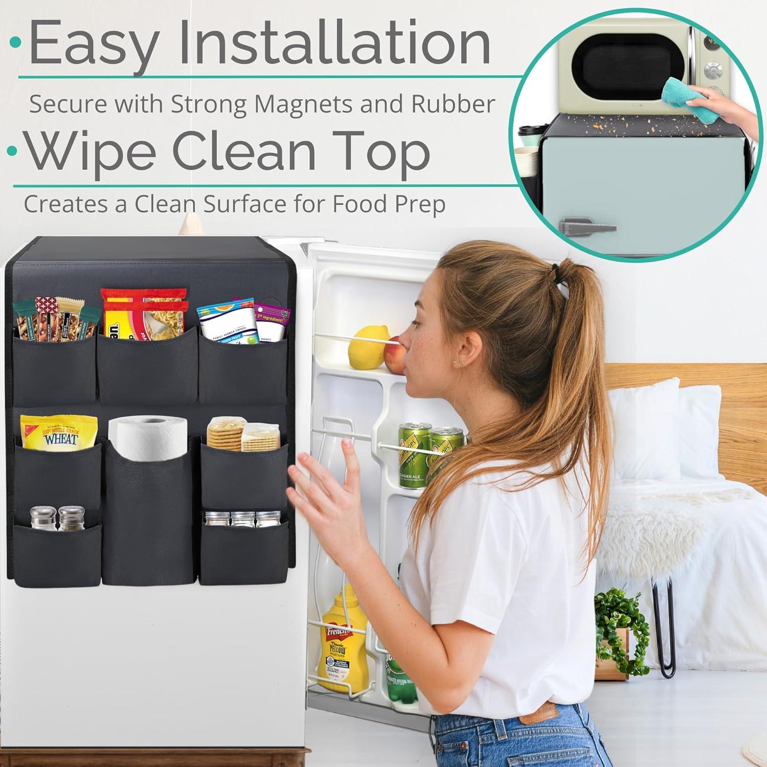 Organizador para Mini Nevera TERRA HOME Negro 40x22 cm