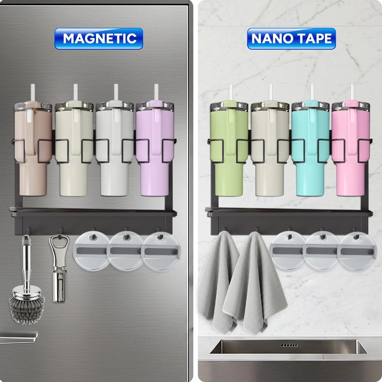 Organizador de Botellas Stanley Cup 20/30/40 oz Negro