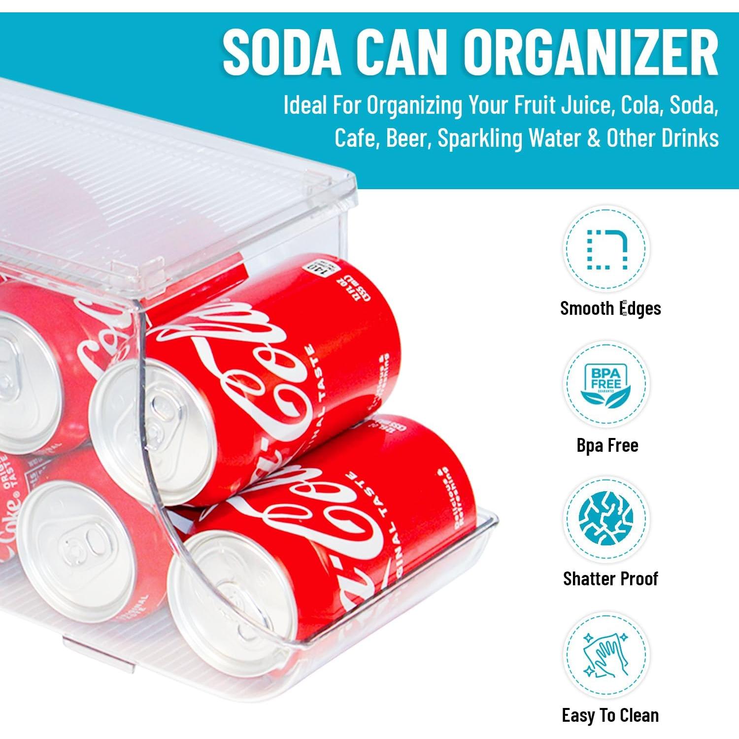 Organizador de Latas de Soda Control Kitchen 2 Unidades