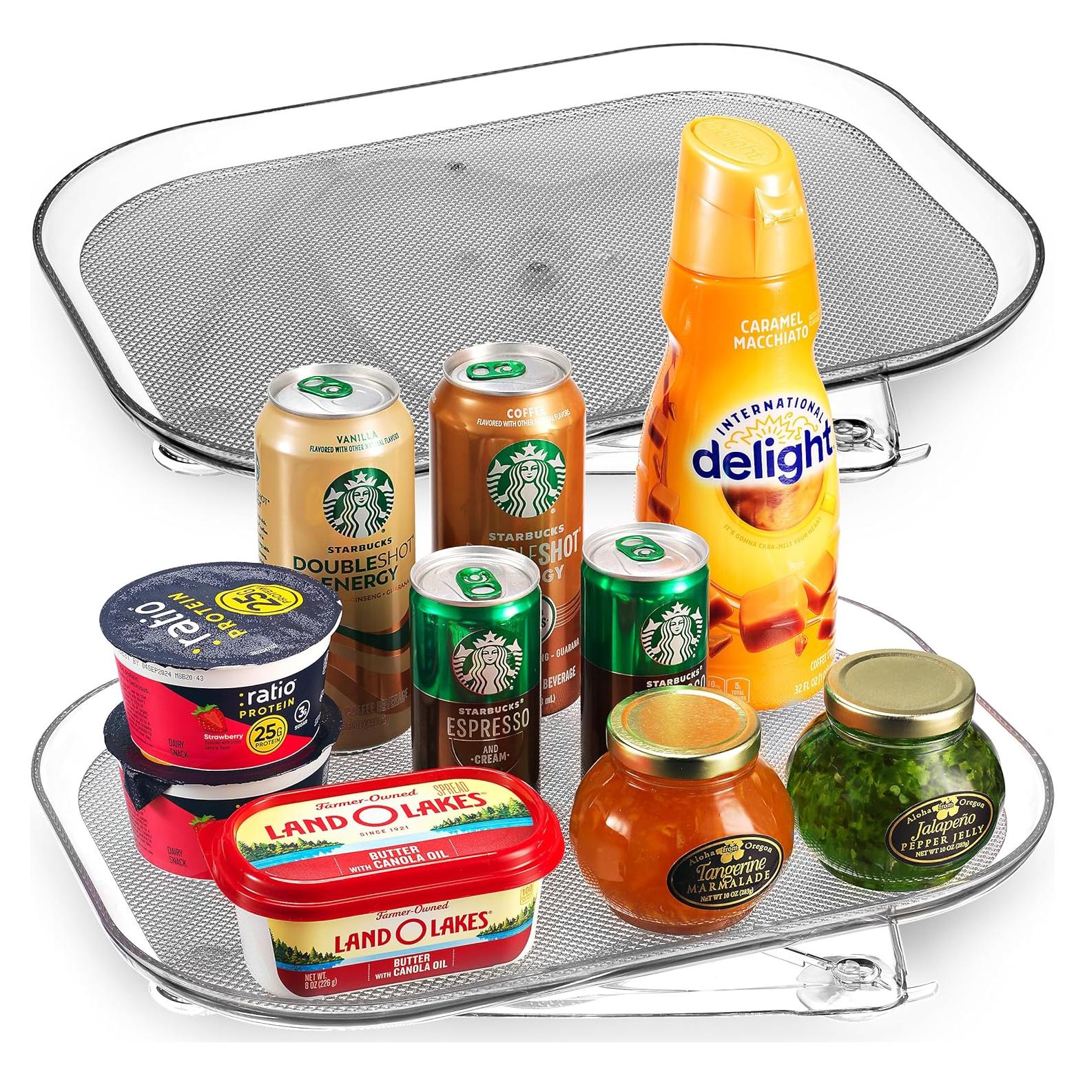 Organizador de Refrigerador Oizeir Lazy Susan 2PK 39,9x30cm