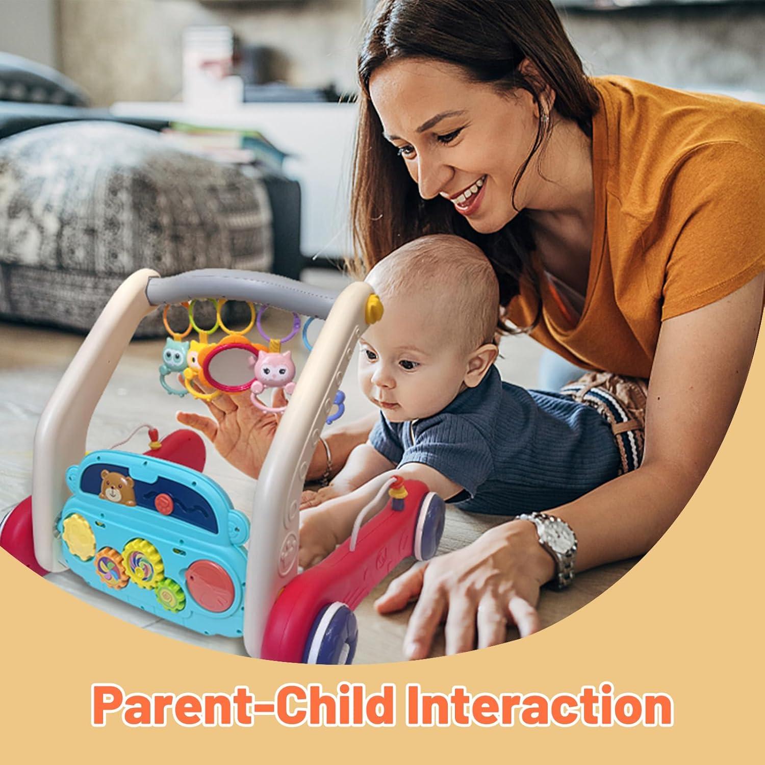 Alfombra de Juego Multifuncional Cuterabit con Piano y Andador